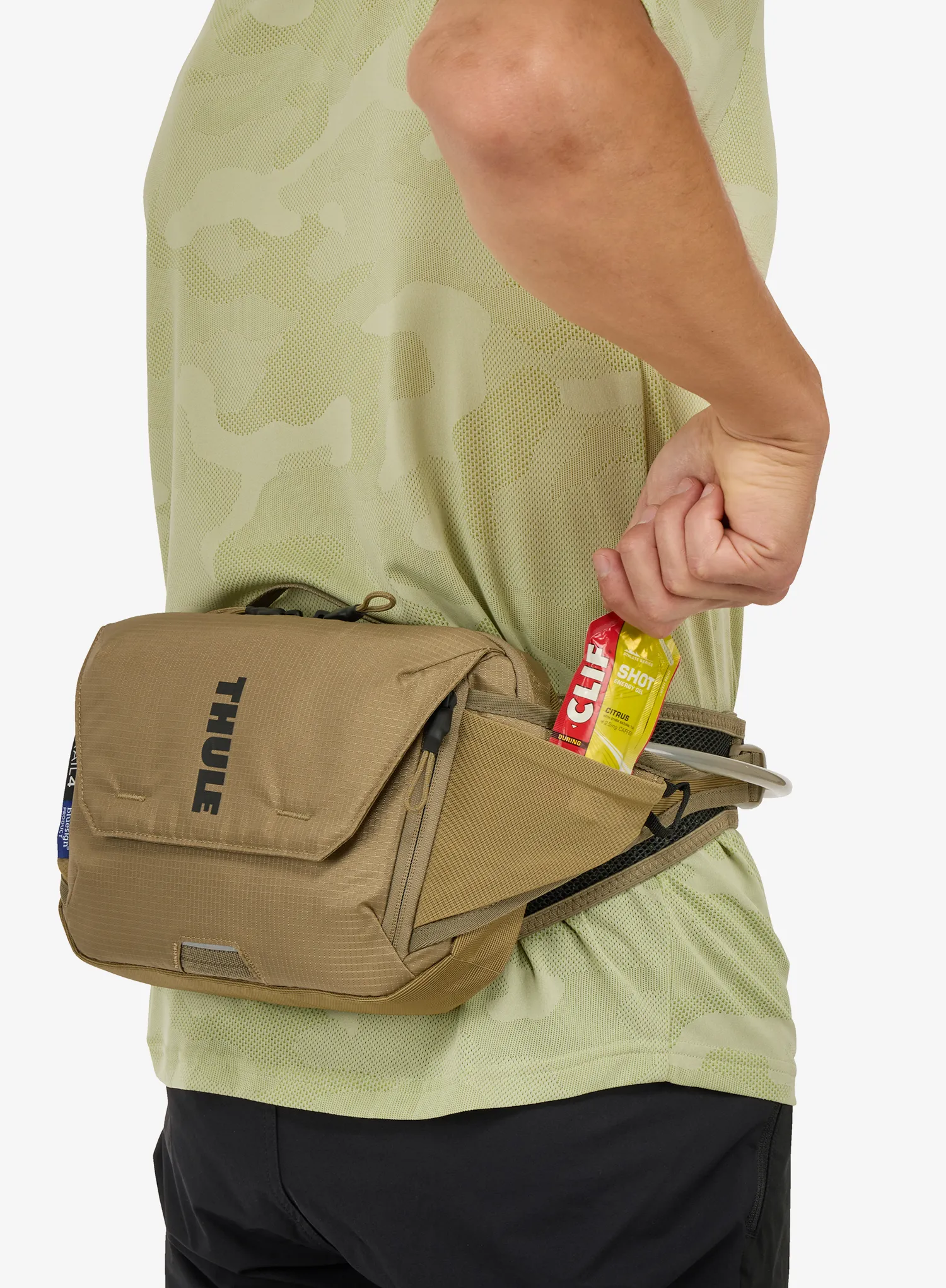Diržinė piniginė dviratininkui Thule Rail Hydra Hip Pack 4L - faded khaki