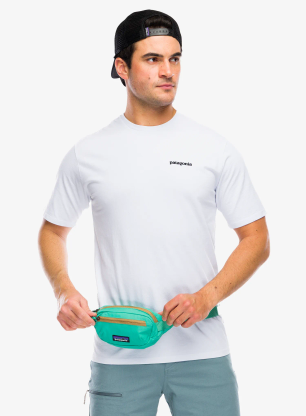 Piniginė ant juosmens Patagonia Terravia Mini Hip Pack - aqua stone