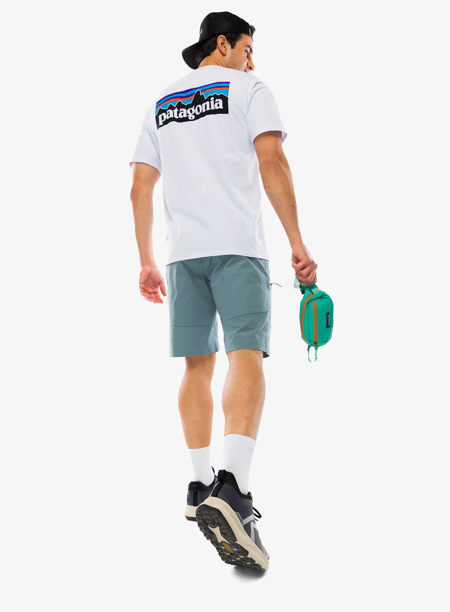 Piniginė ant juosmens Patagonia Terravia Mini Hip Pack - aqua stone