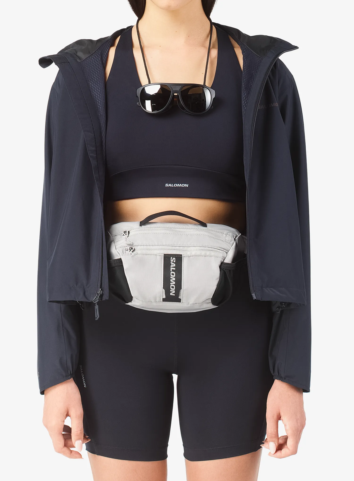 Piniginė ant juosmens Salomon ACS Waist Pack 3 - paloma/black