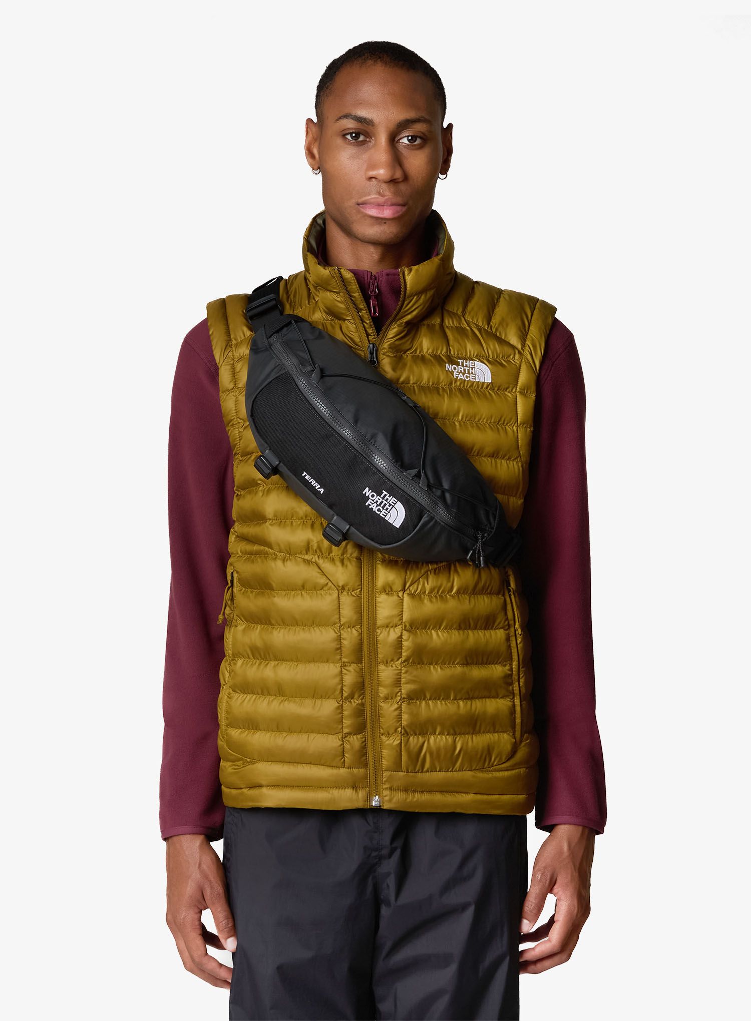 Piniginė ant juosmens The North Face Terra Lumbar 6L - asphalt grey/tnf black