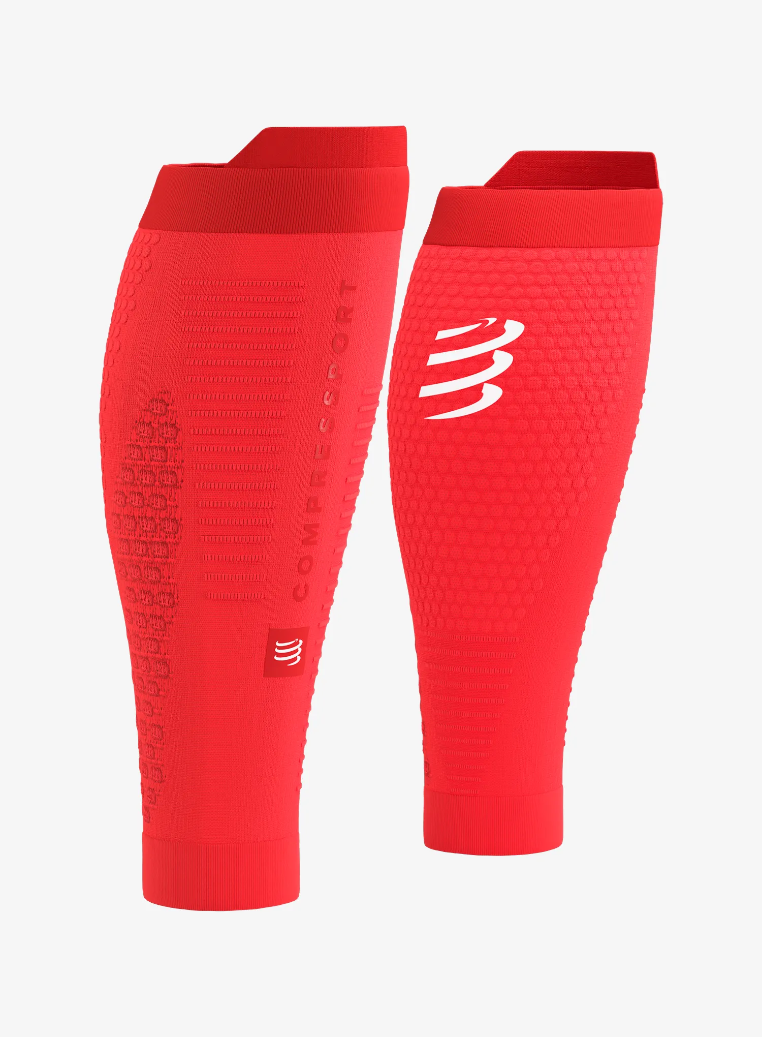 Klešnės bėgimui Compressport R2 3.0 - fluo red/white