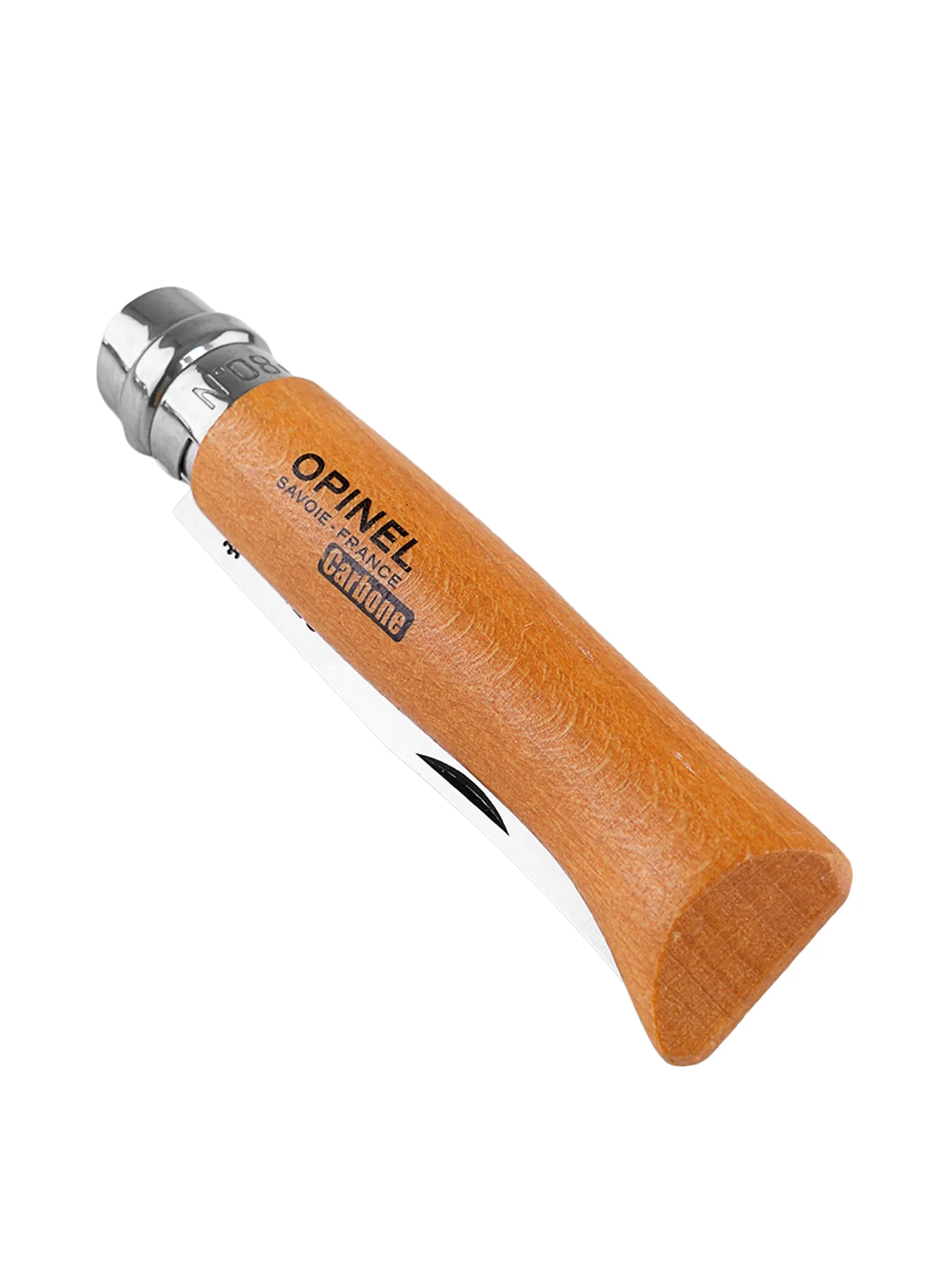 Sulankstomas peilis Opinel No.08 Carbon Steel Blister
