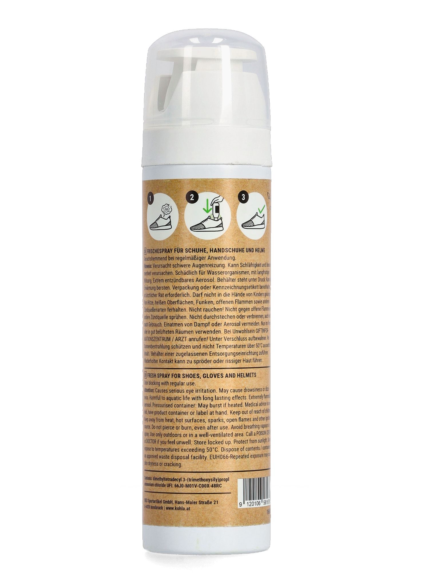 Avalynės gaiviklis Kohla Care Eco-Refresh Spray 150 ml