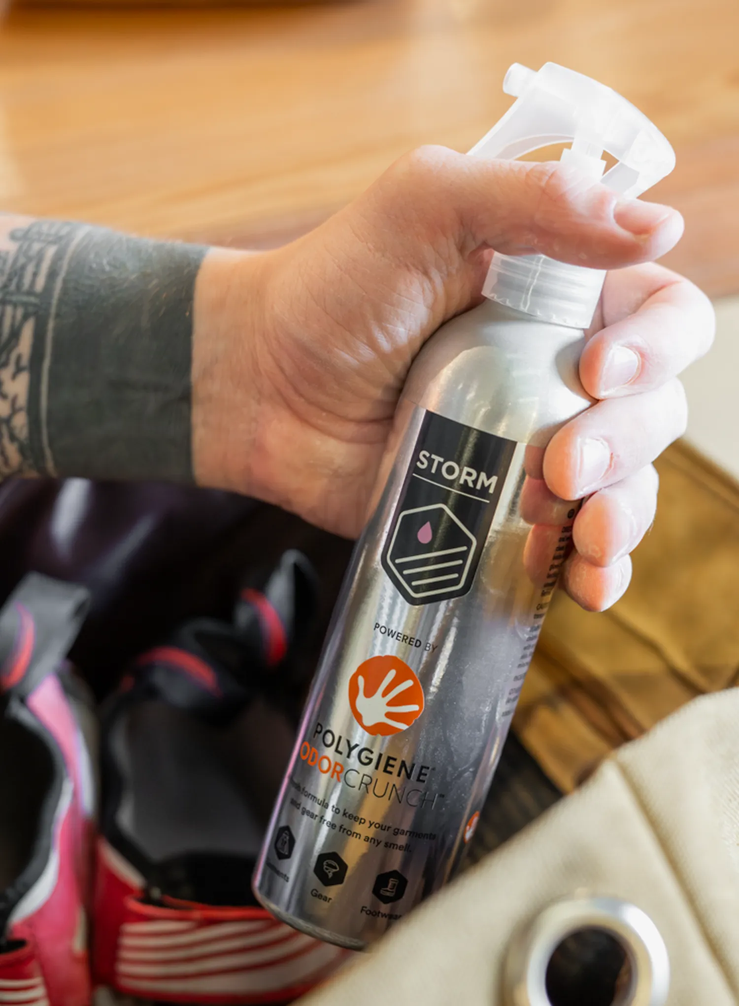 Avalynės gaiviklis Storm OdorCrunch Spray 225 ml