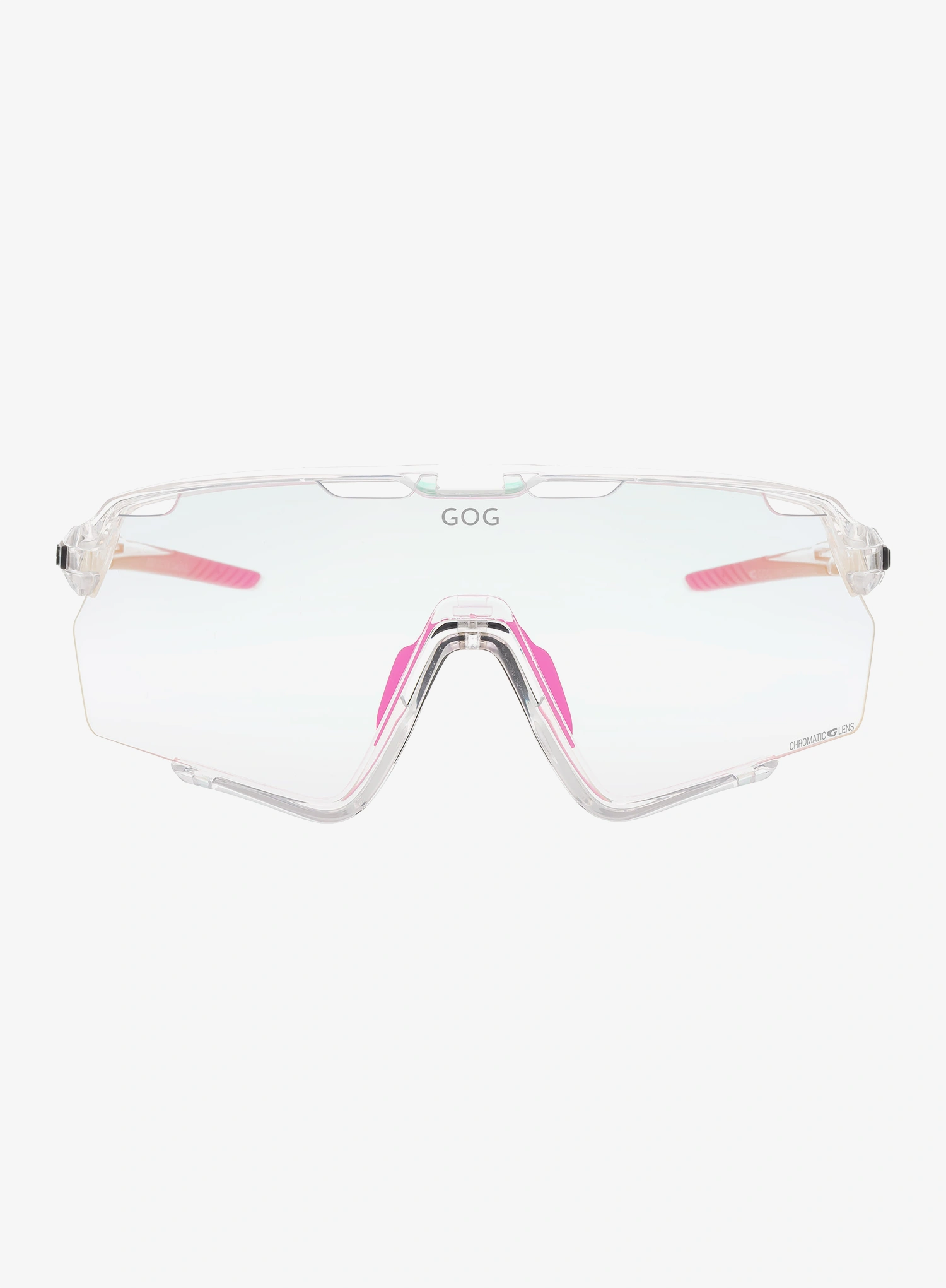 Fotochrominiai akiniai GOG Prometheus - photochromic pink/blk/ref pink