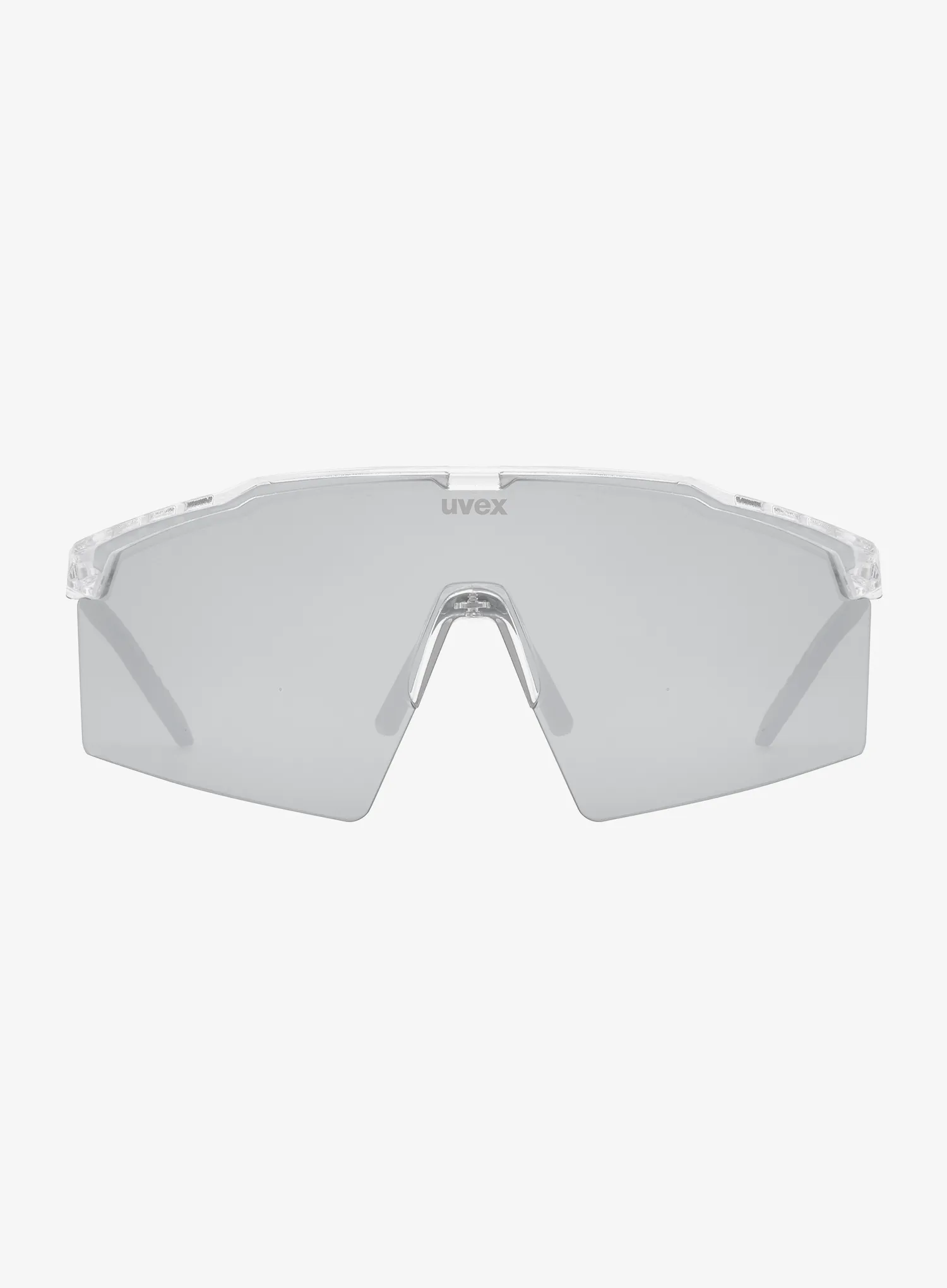 Akiniai dviratininkui Uvex Flowline - clear/mir.silver