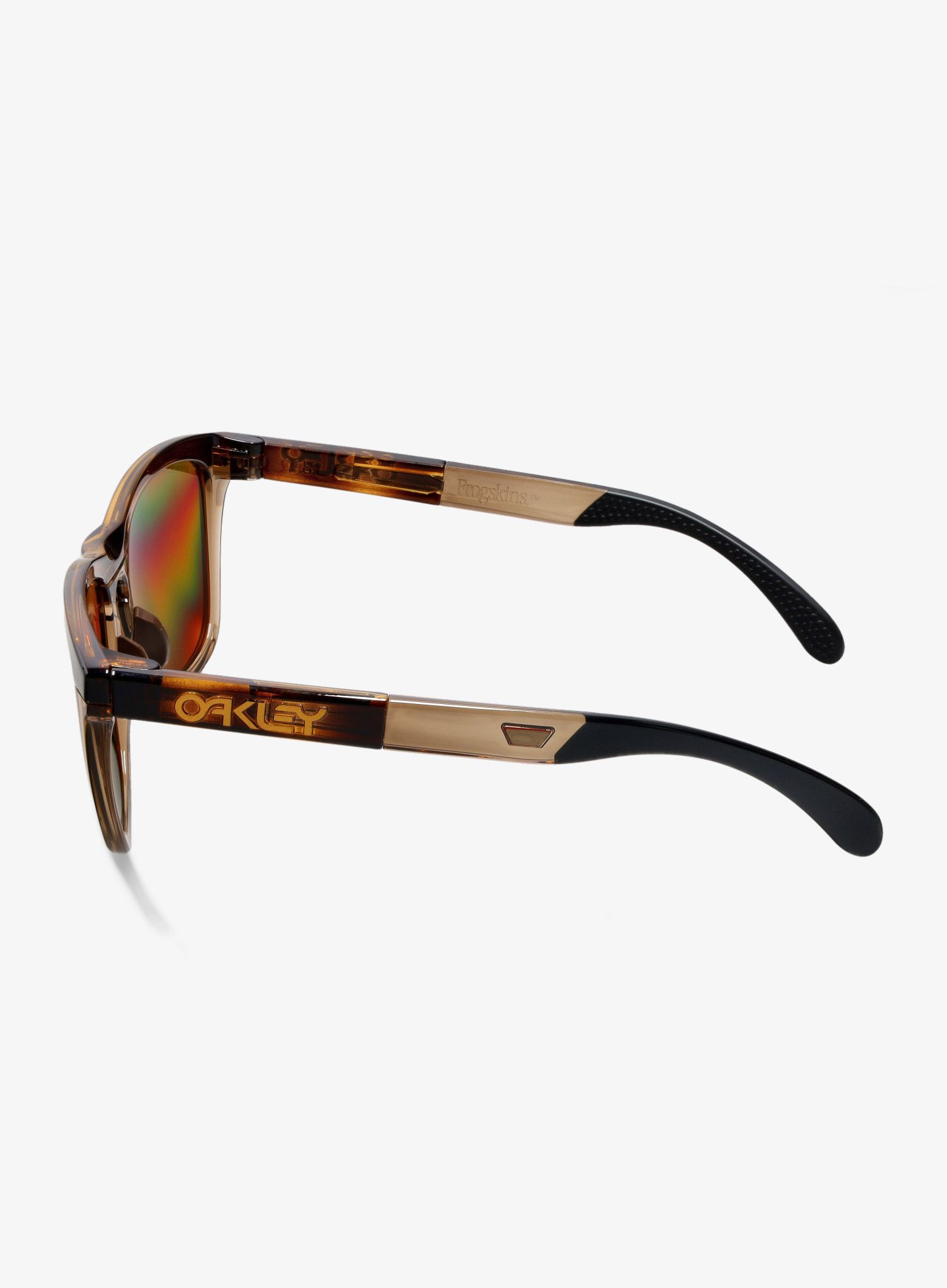 Poliarizaciniai akiniai Oakley Frogskins Range - brown/brown sm/pr tungsten pol
