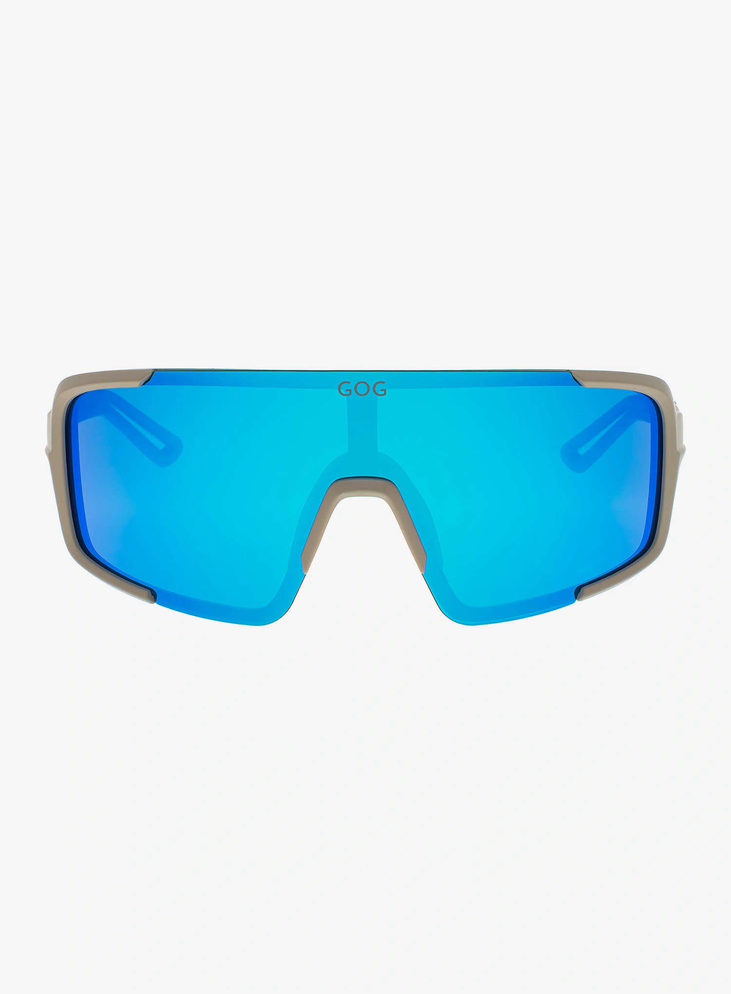 Akiniai nuo saulės GOG Magni - matt brown/khaki/r.white/blue