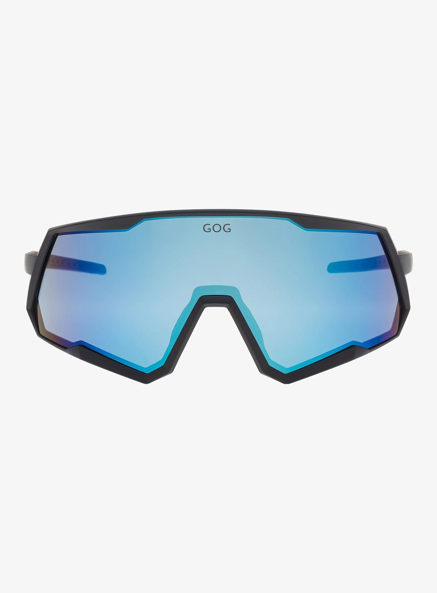 Akiniai nuo saulės GOG Tove - matt black/reflex white/blue