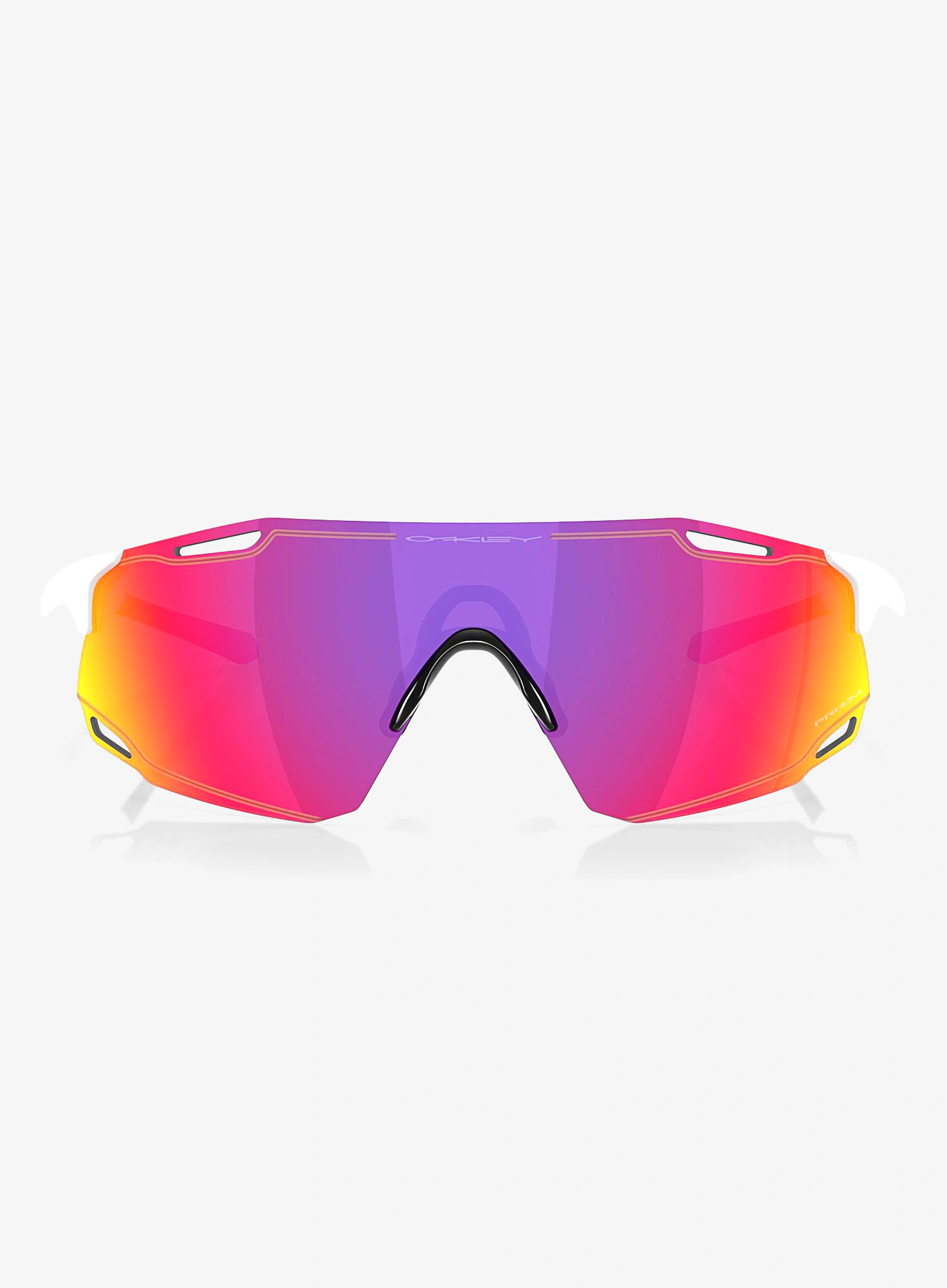 Akiniai nuo saulės Oakley Cybr Dyno - polished white/prizm road