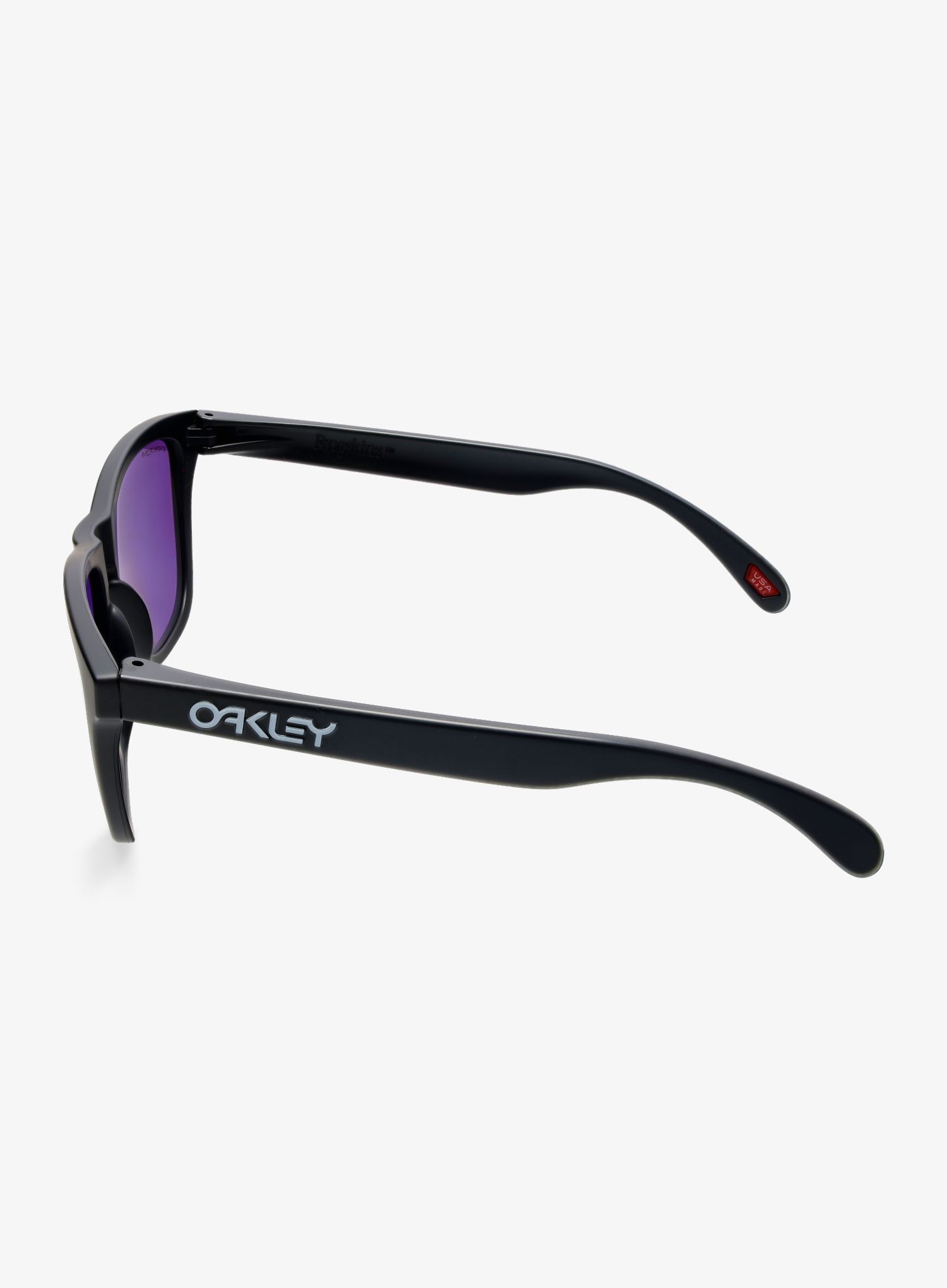 Akiniai nuo saulės Oakley Frogskins - matte black/prizm violet