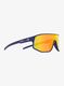 Akiniai nuo saulės Red Bull Spect Dash - blue/brown/red mirror CAT3