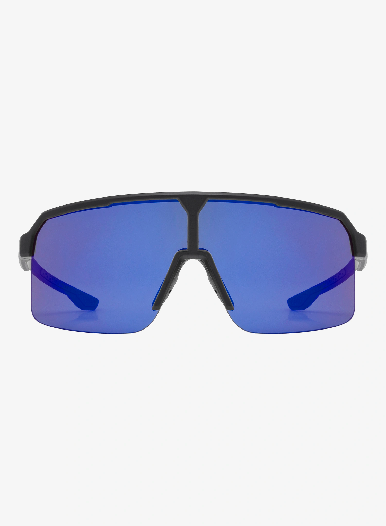 Akiniai nuo saulės Uvex Ramp - black matt/ mir.blue