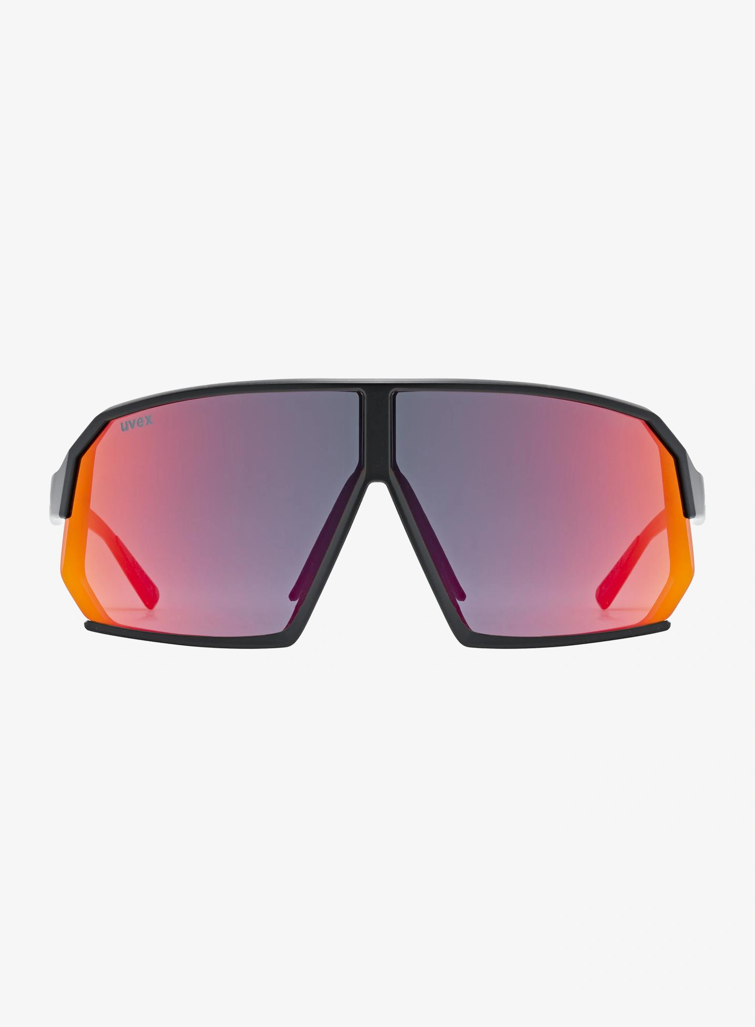 Akiniai nuo saulės Uvex Sportstyle 237 - black matt/mirror red