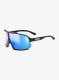 Akiniai nuo saulės Uvex Sportstyle 237 CV - black matt/mirror blue