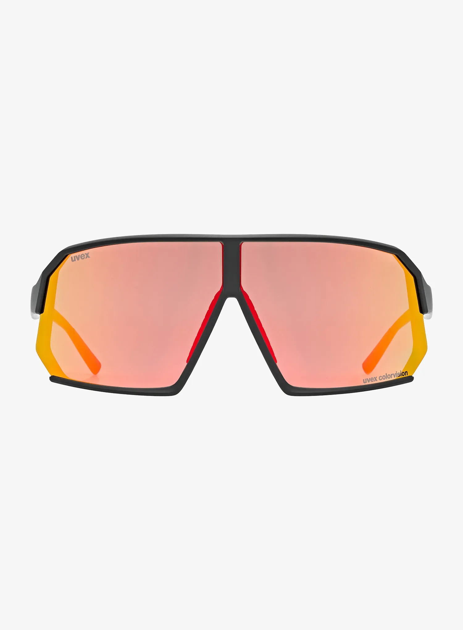 Akiniai nuo saulės Uvex Sportstyle 237 CV - black matt/mirror red