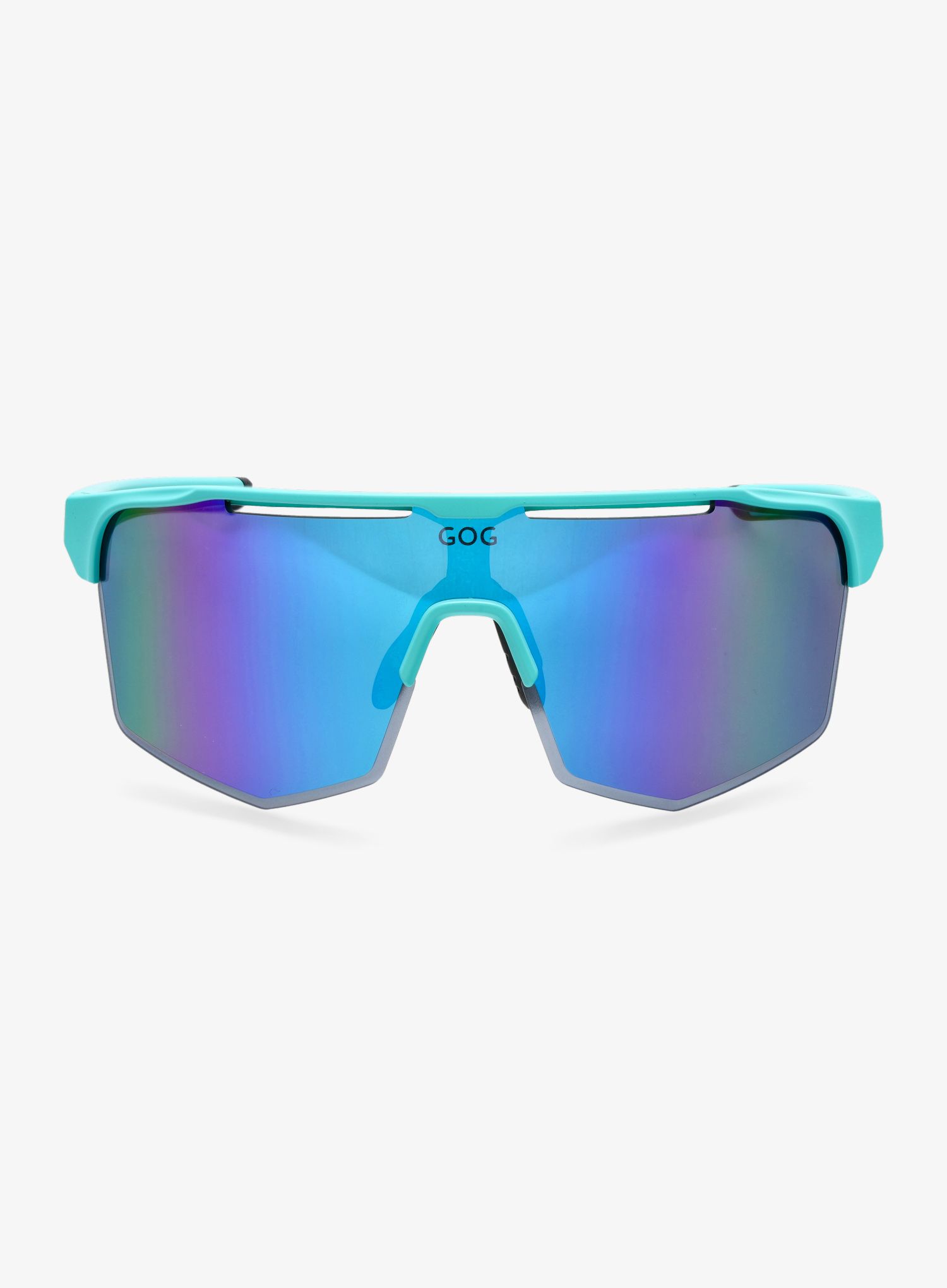 Dviratininko akiniai GOG Athena - white/blue/matt turquoise