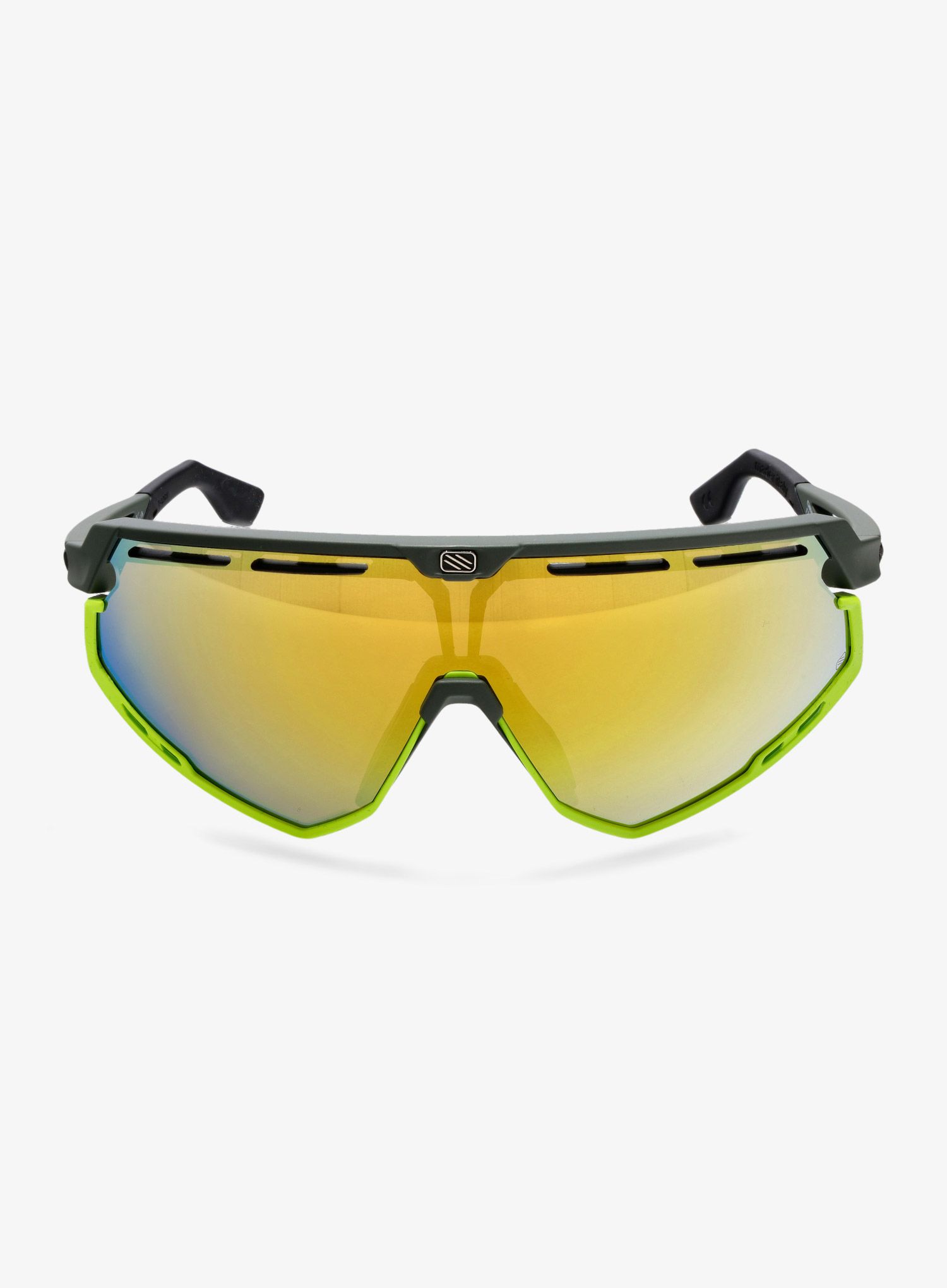Dviratininko akiniai Rudy Project Defender - multilaser yellow/olive matte