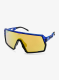 Dviratininko akiniai Rudy Project Kelion - crystal blue/multilaser yellow