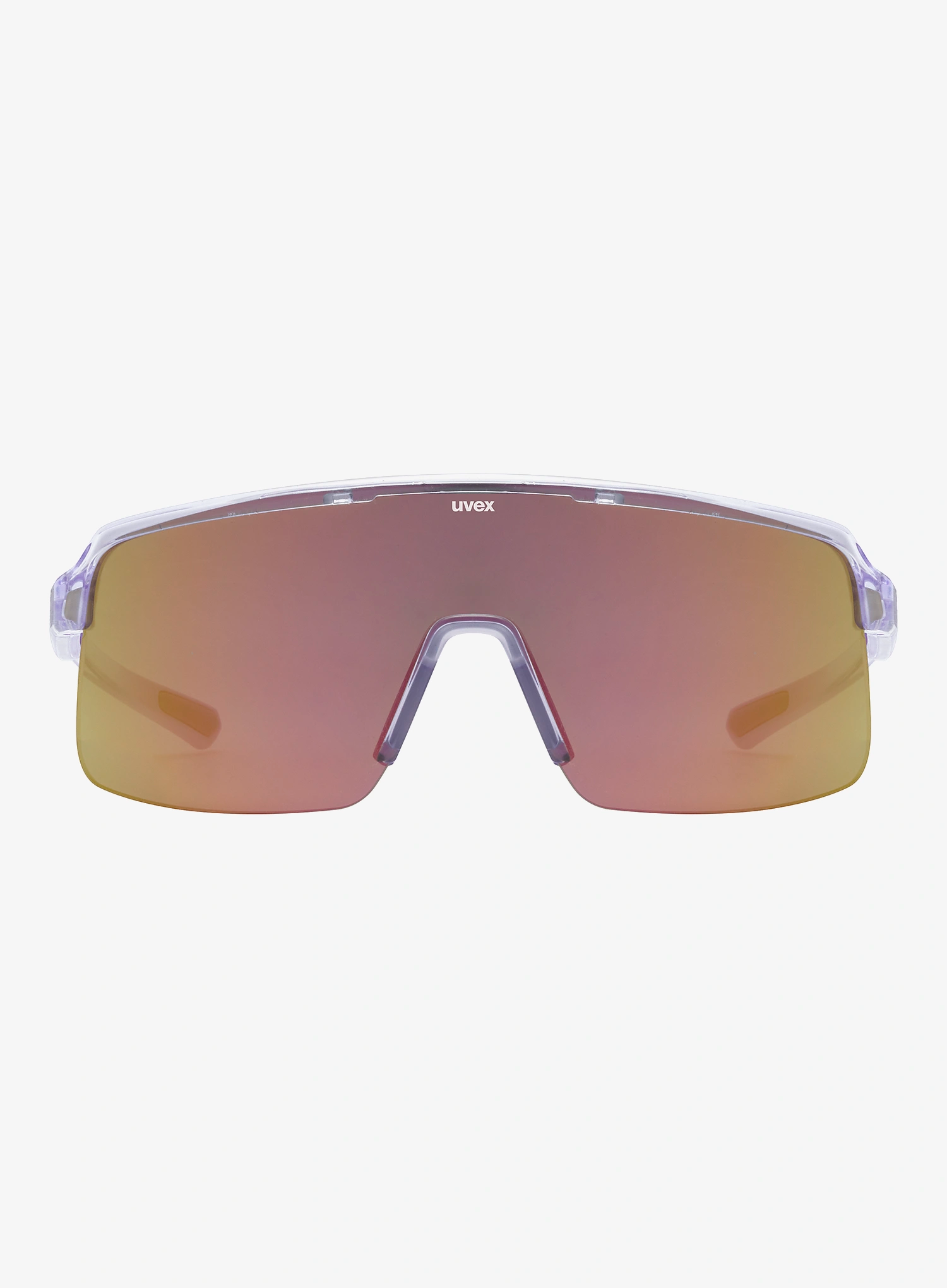 Dviratininko akiniai Uvex Dyrt - clear purple/mir.red