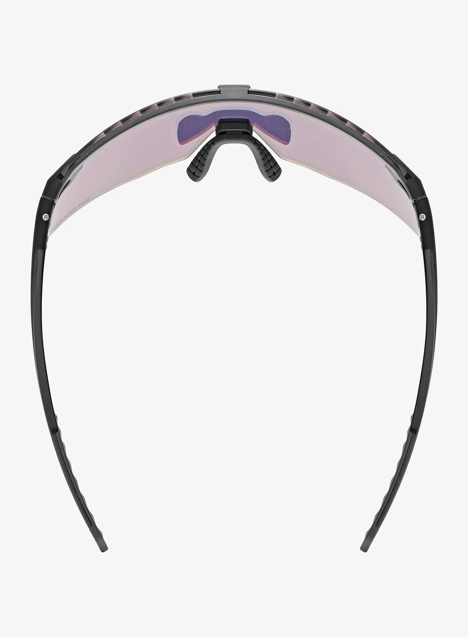 Dviratininko akiniai Uvex Pace Stage CV - black matt/mirror red
