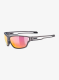 Dviratininko akiniai Uvex Sportstyle 806 - smoke matt/mirror red