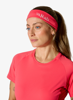 Raištis bėgimui Rab Talus Headband - hibiscus