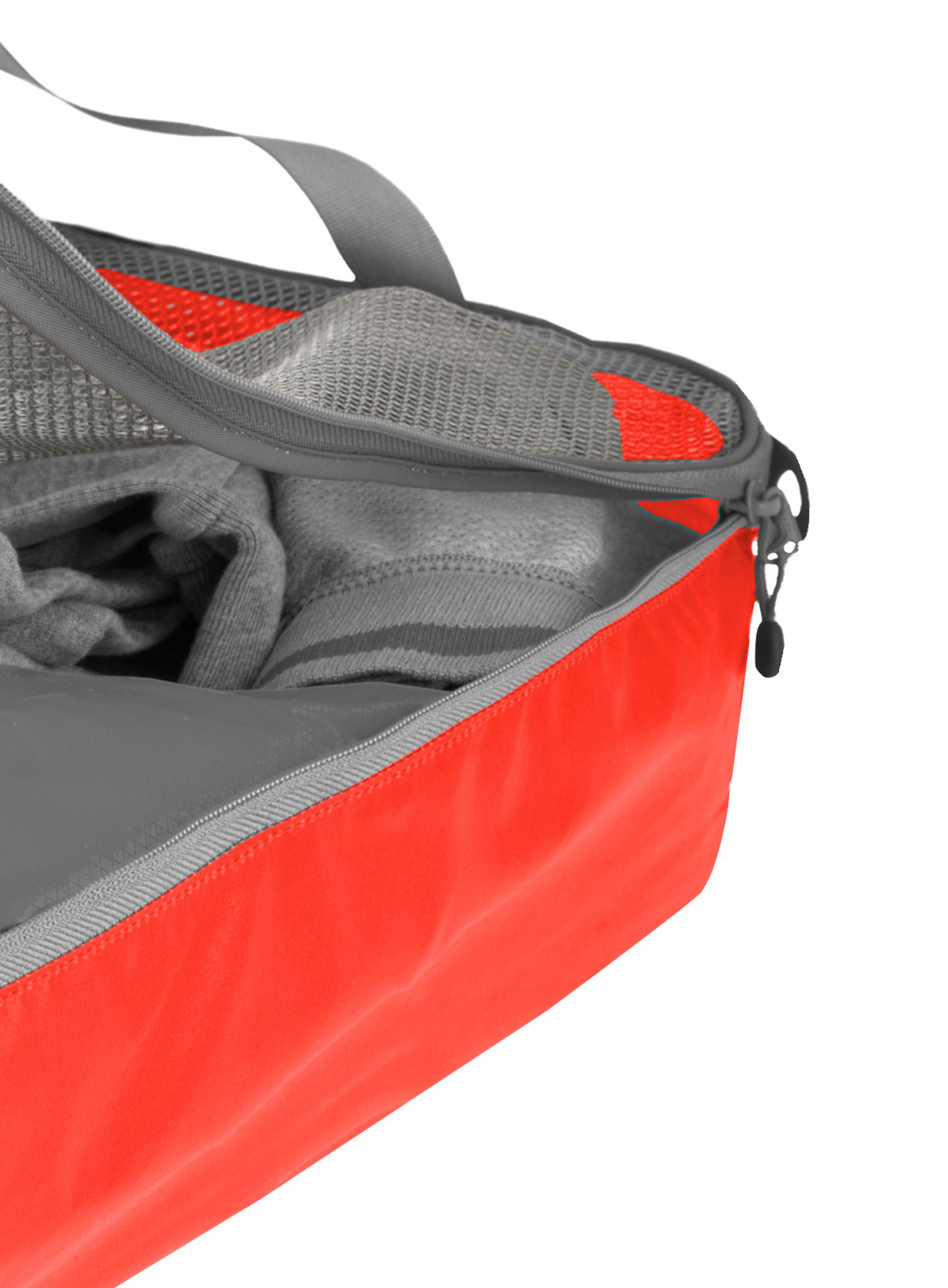 Kelioninis dėklas Sea To Summit Ultra-Sil Garment Mesh Bag Large - spicy orange