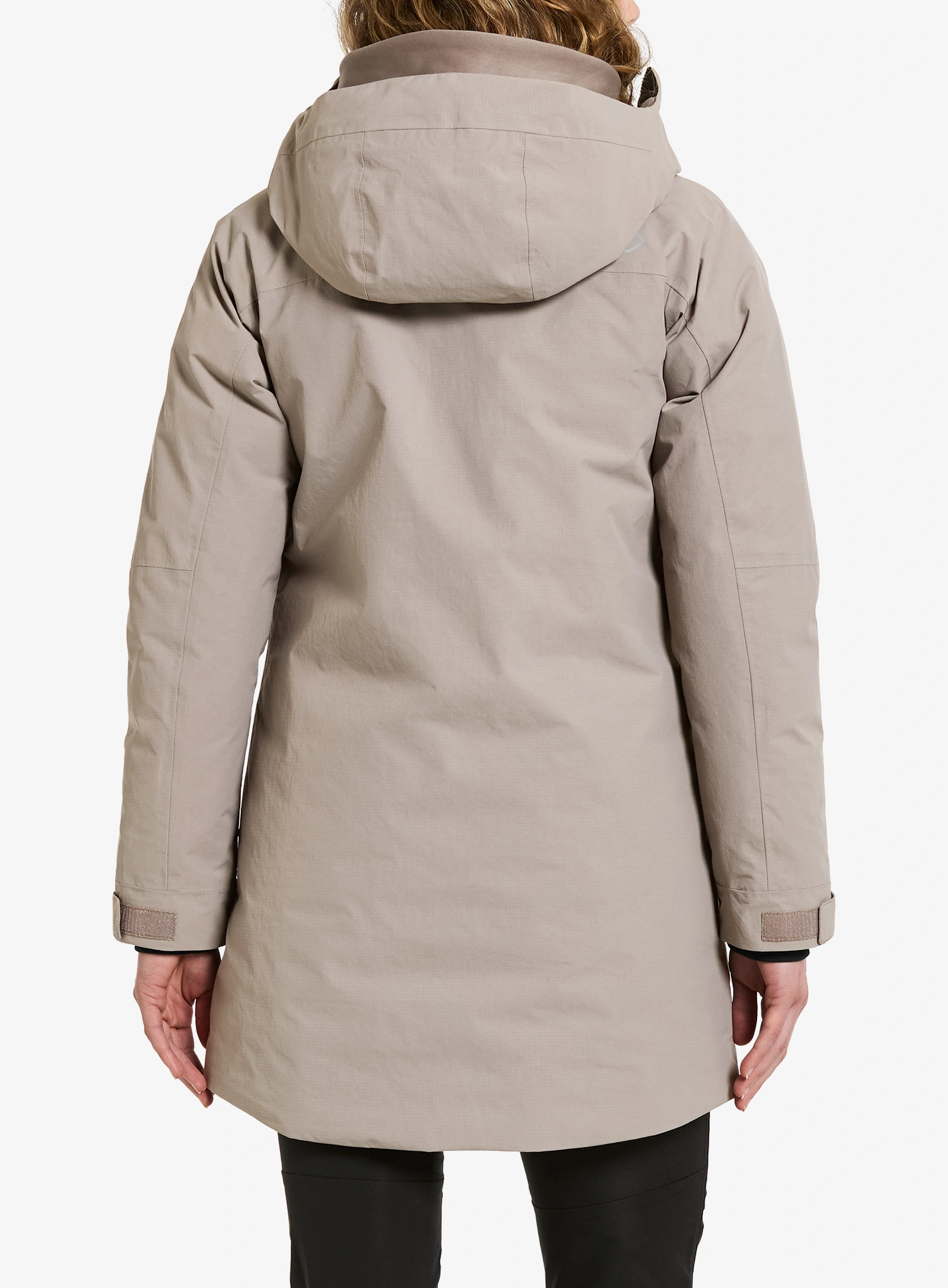 Žieminė moteriška striukė Didriksons Marget Parka - ash brown
