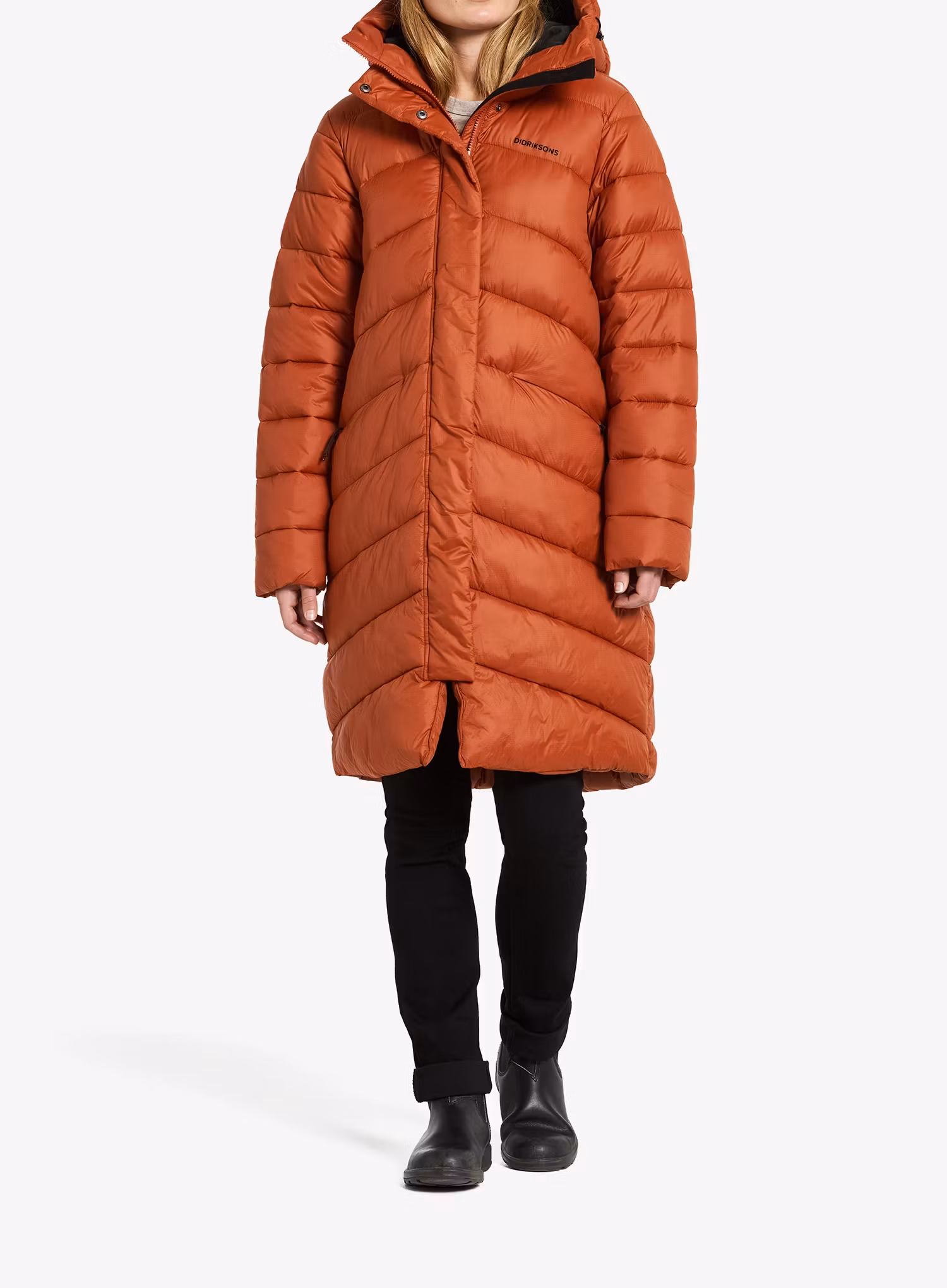 Žieminė moteriška striukė Didriksons Marion Parka 2 - rust