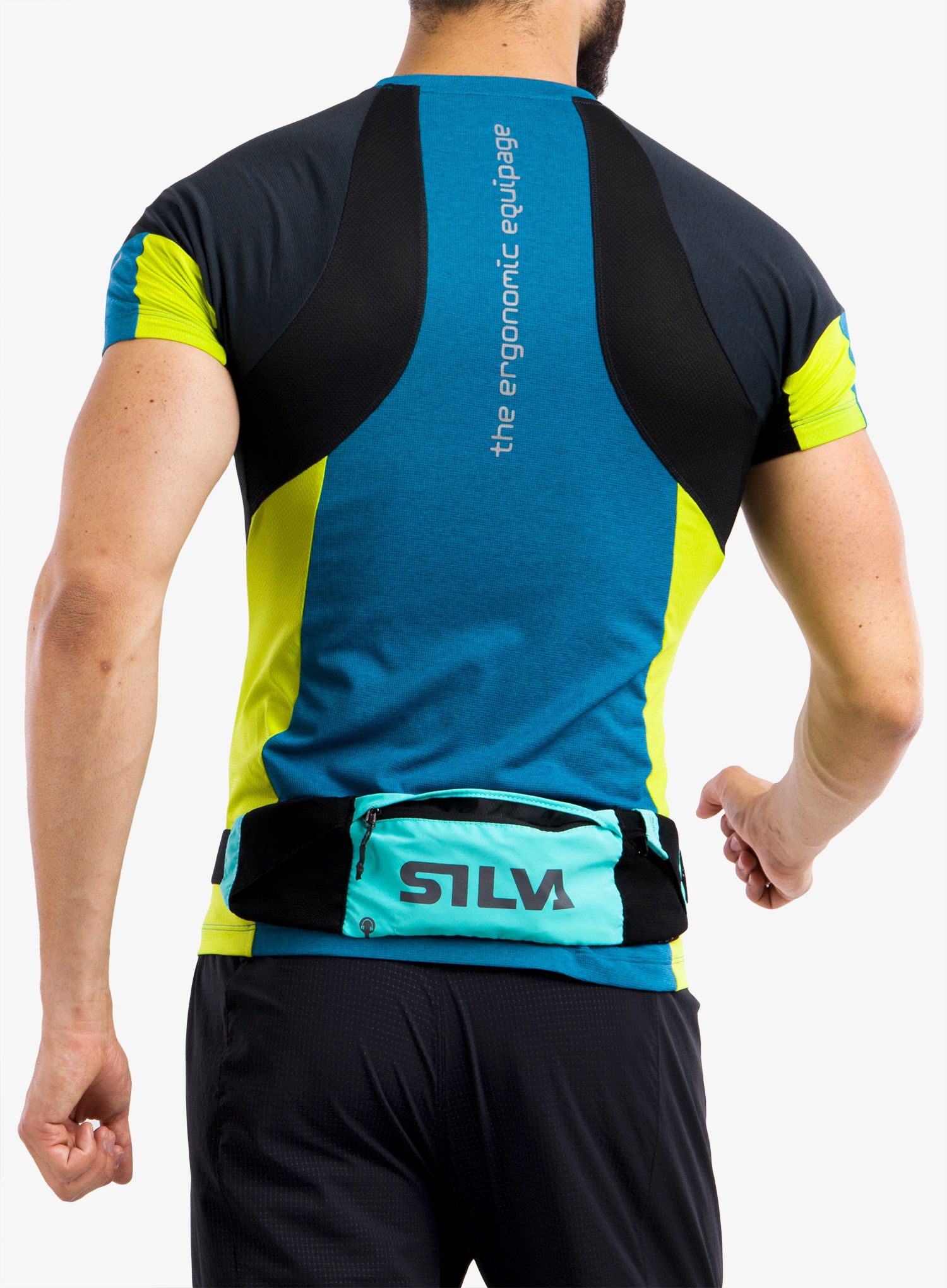 Bėgimo diržas Silva Strive Belt - blue