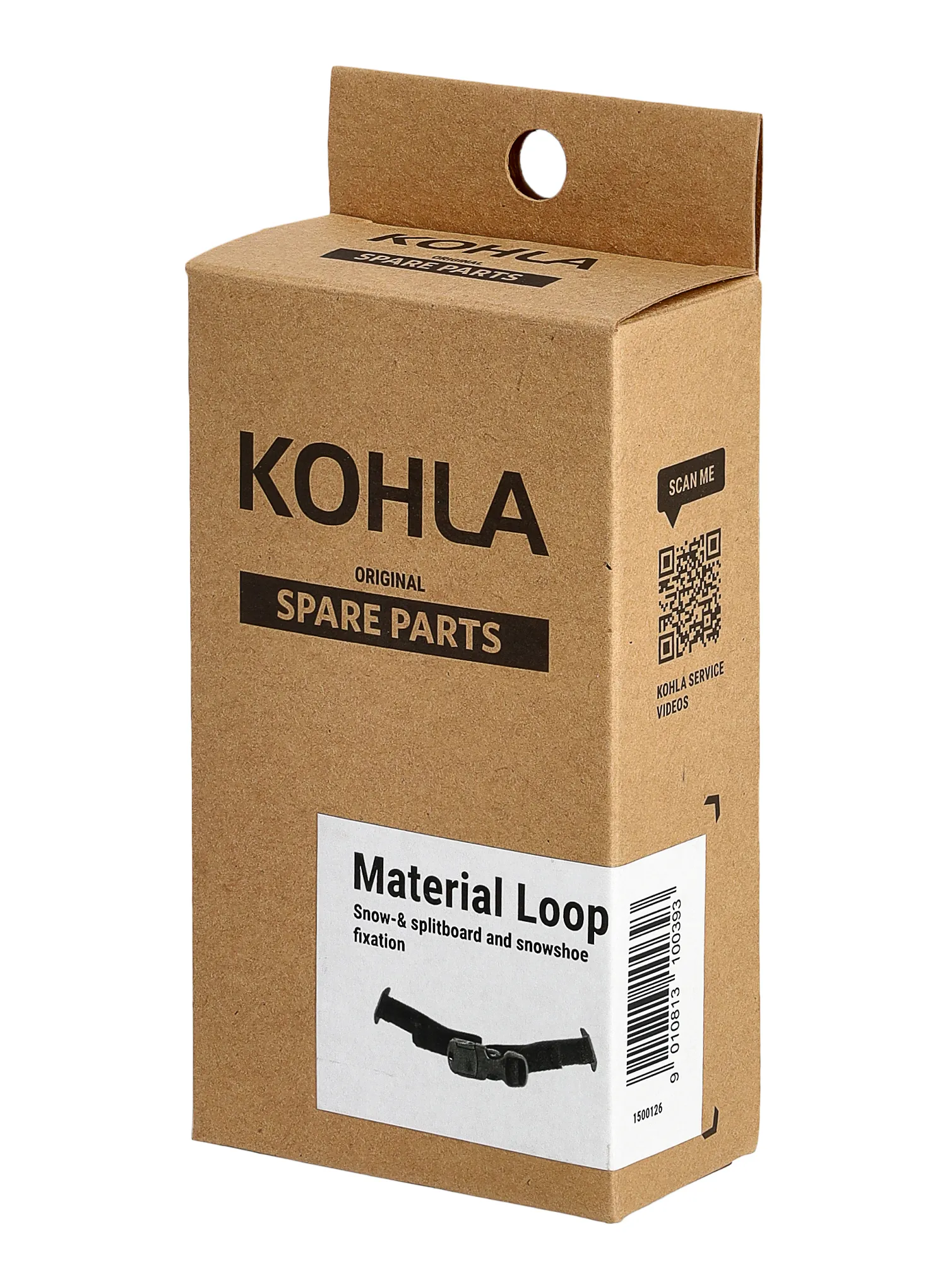 Tvirtinamieji dirželiai Kohla Material Loop - black