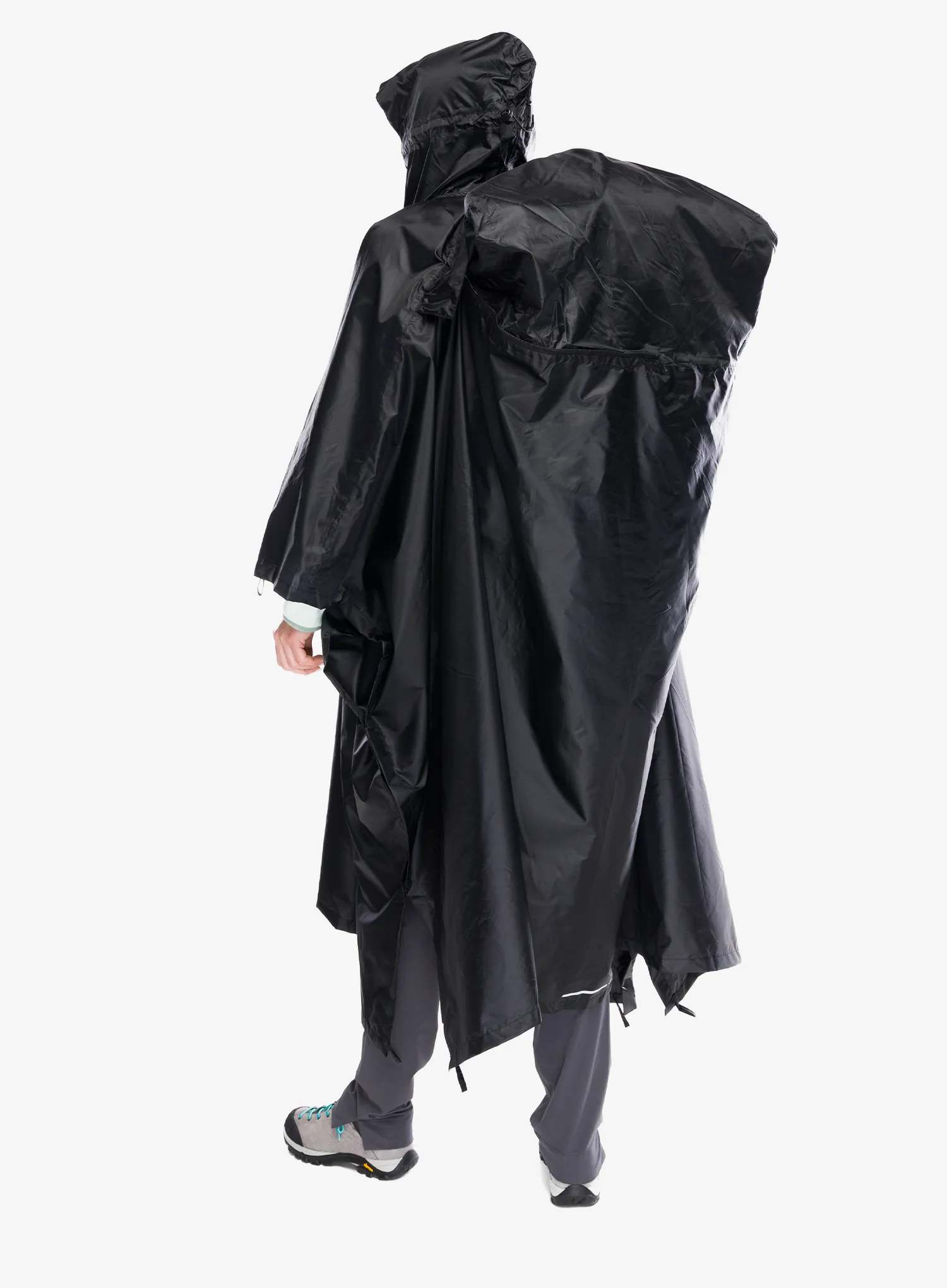 Apsiaustas nuo lietaus Viking Vesper Backpack - black