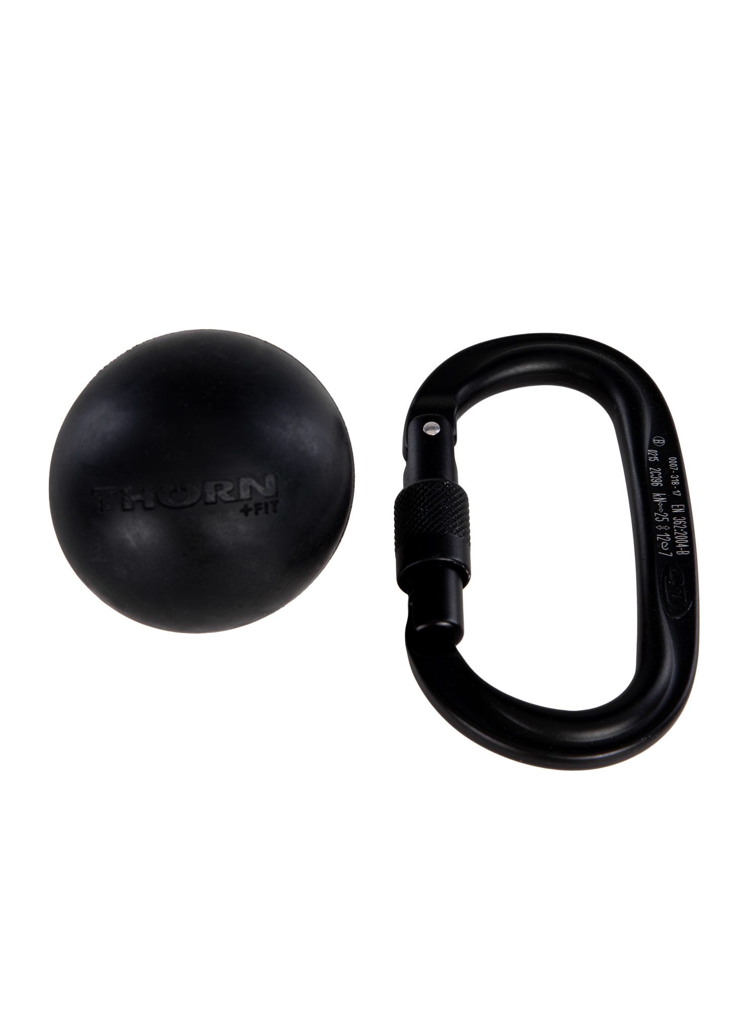 Masažo kamuolys Thorn Fit Lacrosse - black