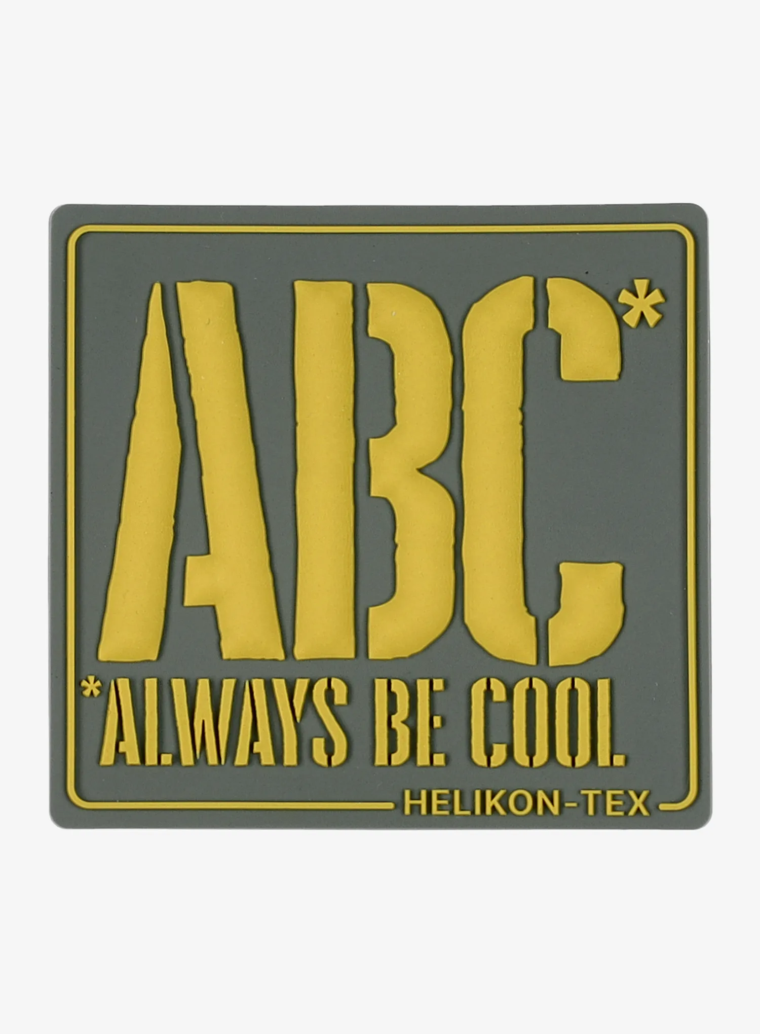 Helikon_TexABCAlwaysBeCoolPatch_green5902688990848a.webp