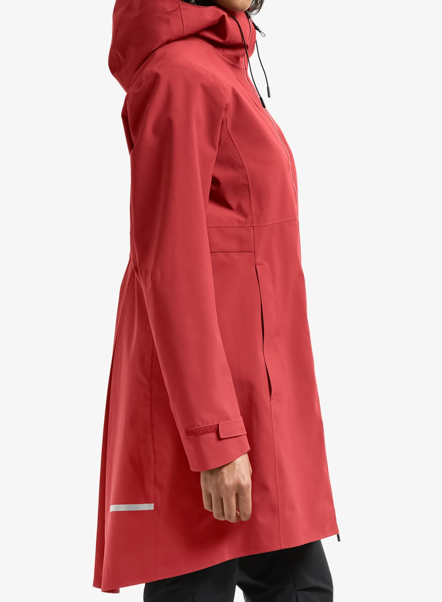Striukė nuo lietaus moterims Didriksons Bea Parka 6 - spring red