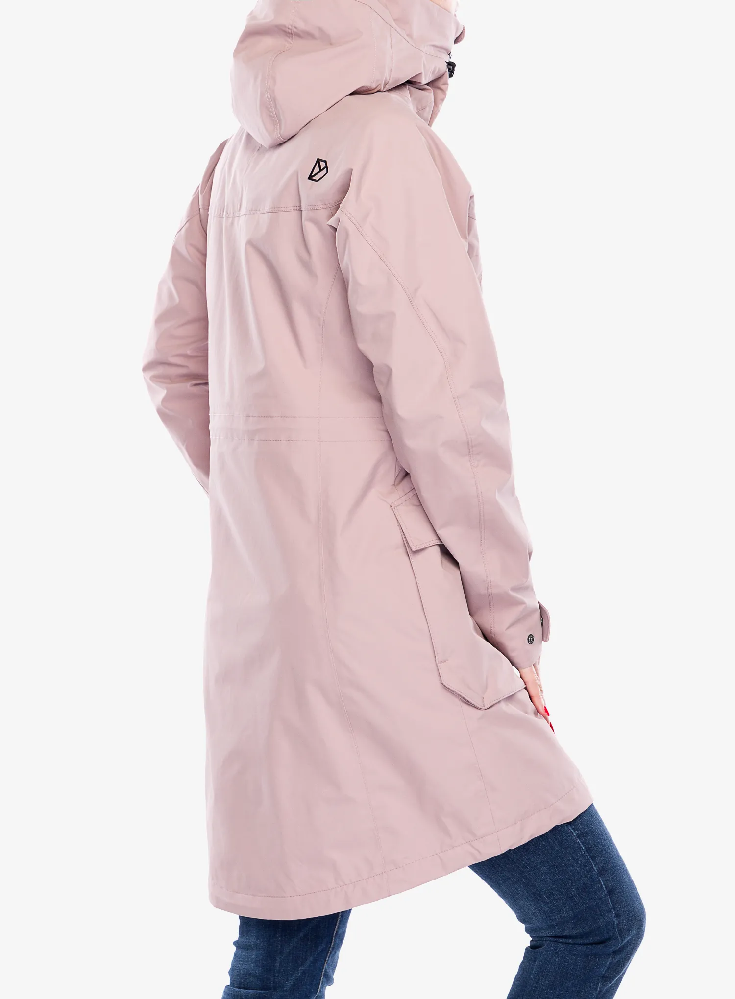 Striukė nuo lietaus moterims Didriksons Thelma Parka 10 - oyster lilac