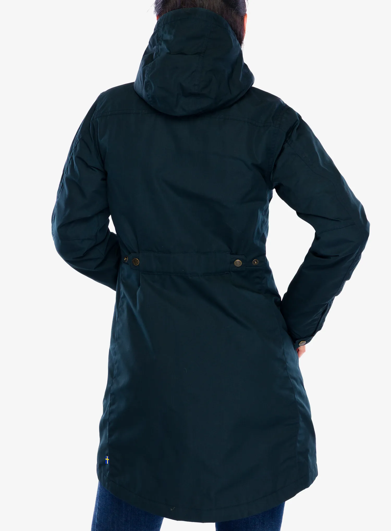 Moteriška striukė Fjallraven Kiruna Padded Parka - dark navy