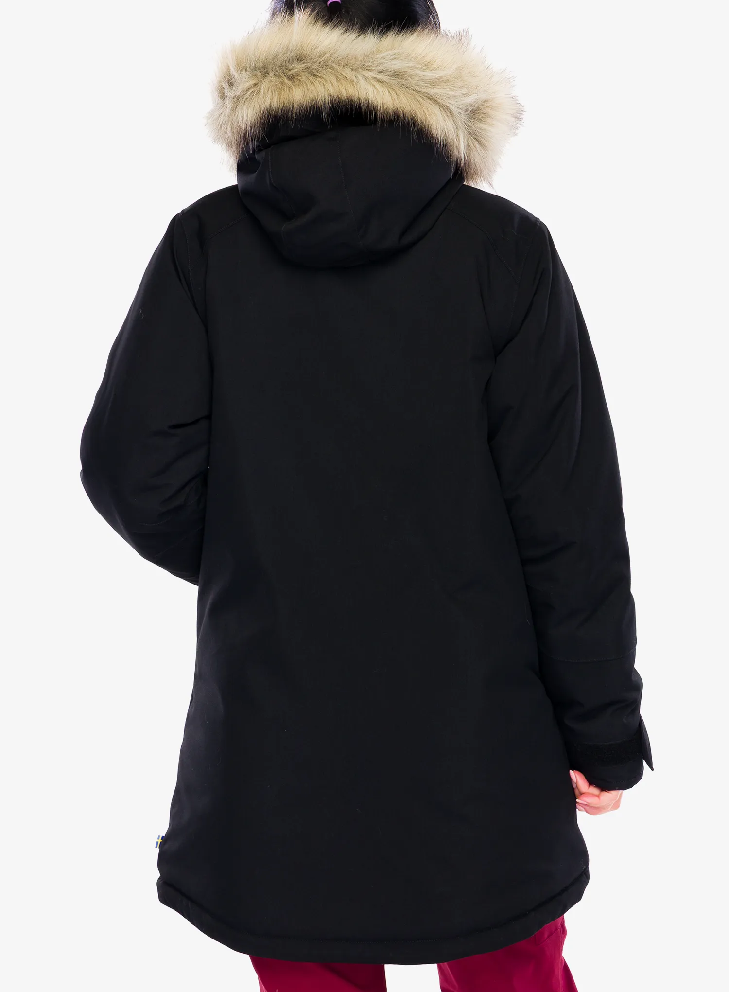 Žieminė moteriška striukė Fjallraven Nuuk Parka - black/black