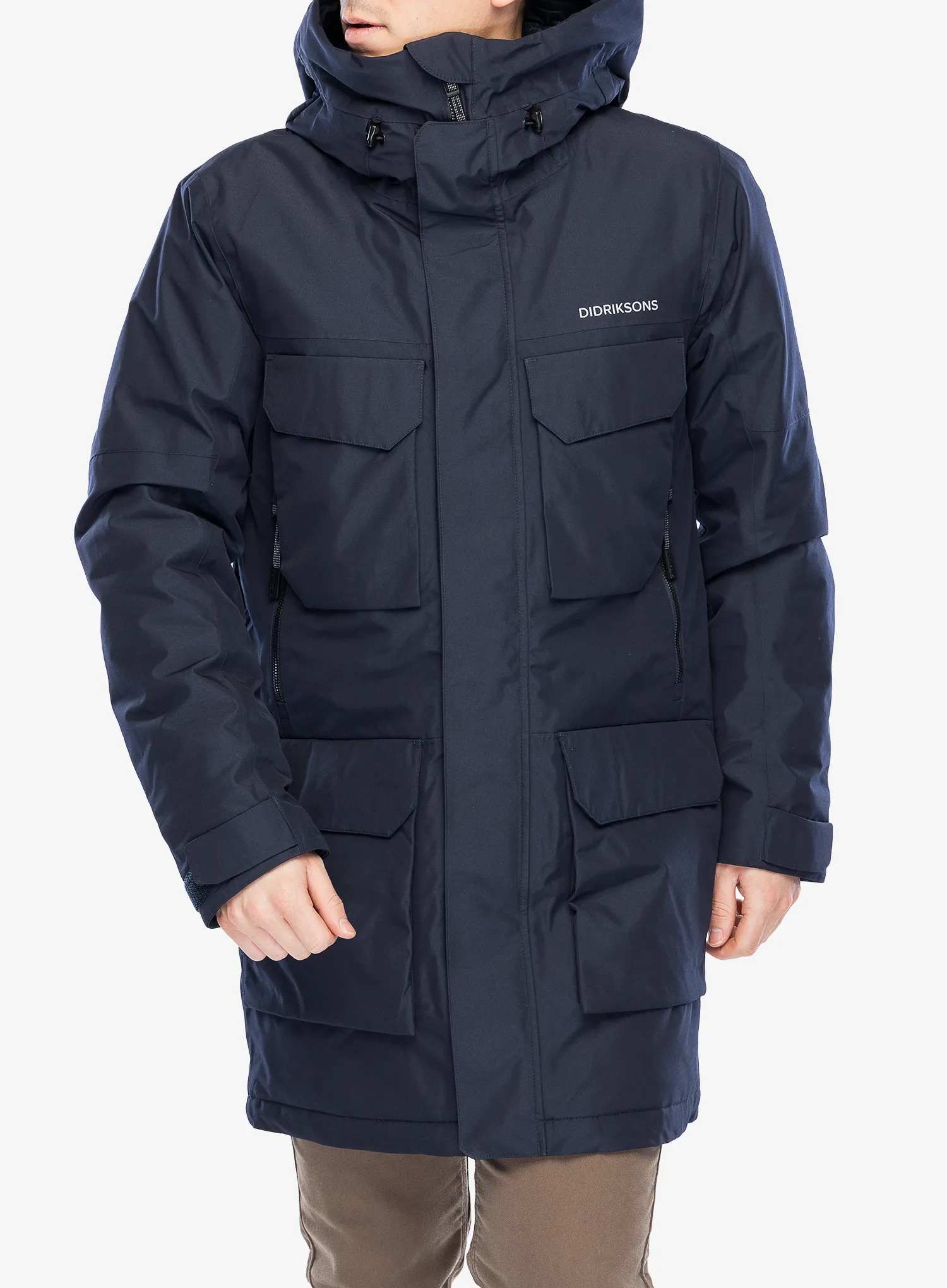 Striukė Didriksons Drew Parka 8 - dark night blue
