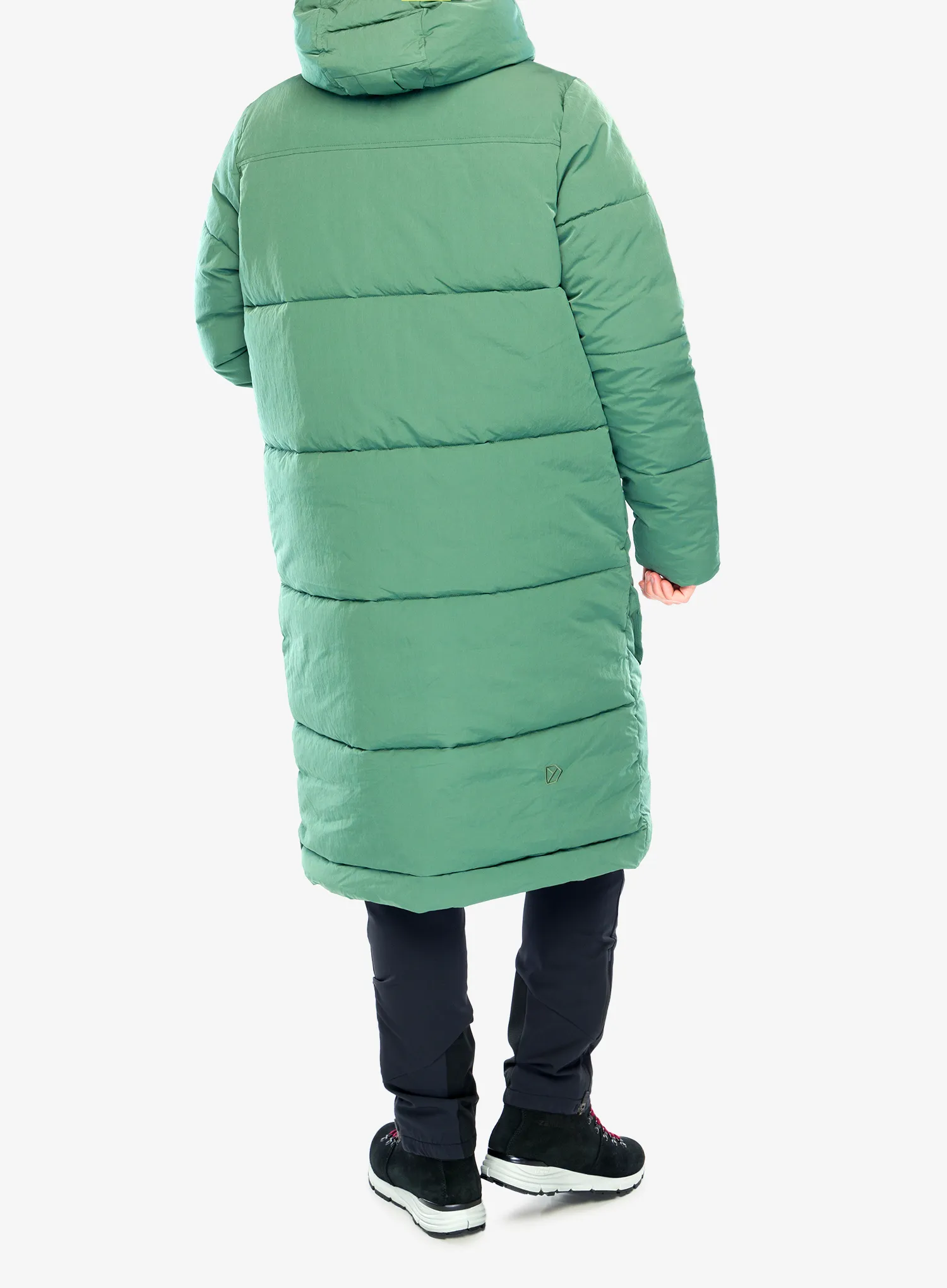 Pūkinis paltas Didriksons Ejnar USX Parka Long 2 - murky green
