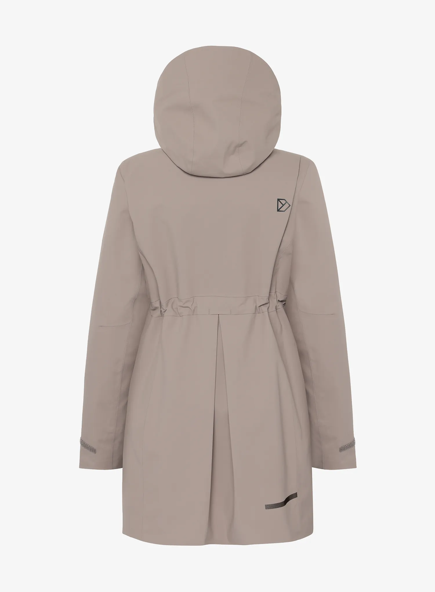 Striukė nuo lietaus moterims Didriksons Bea Parka 6 - ash brown