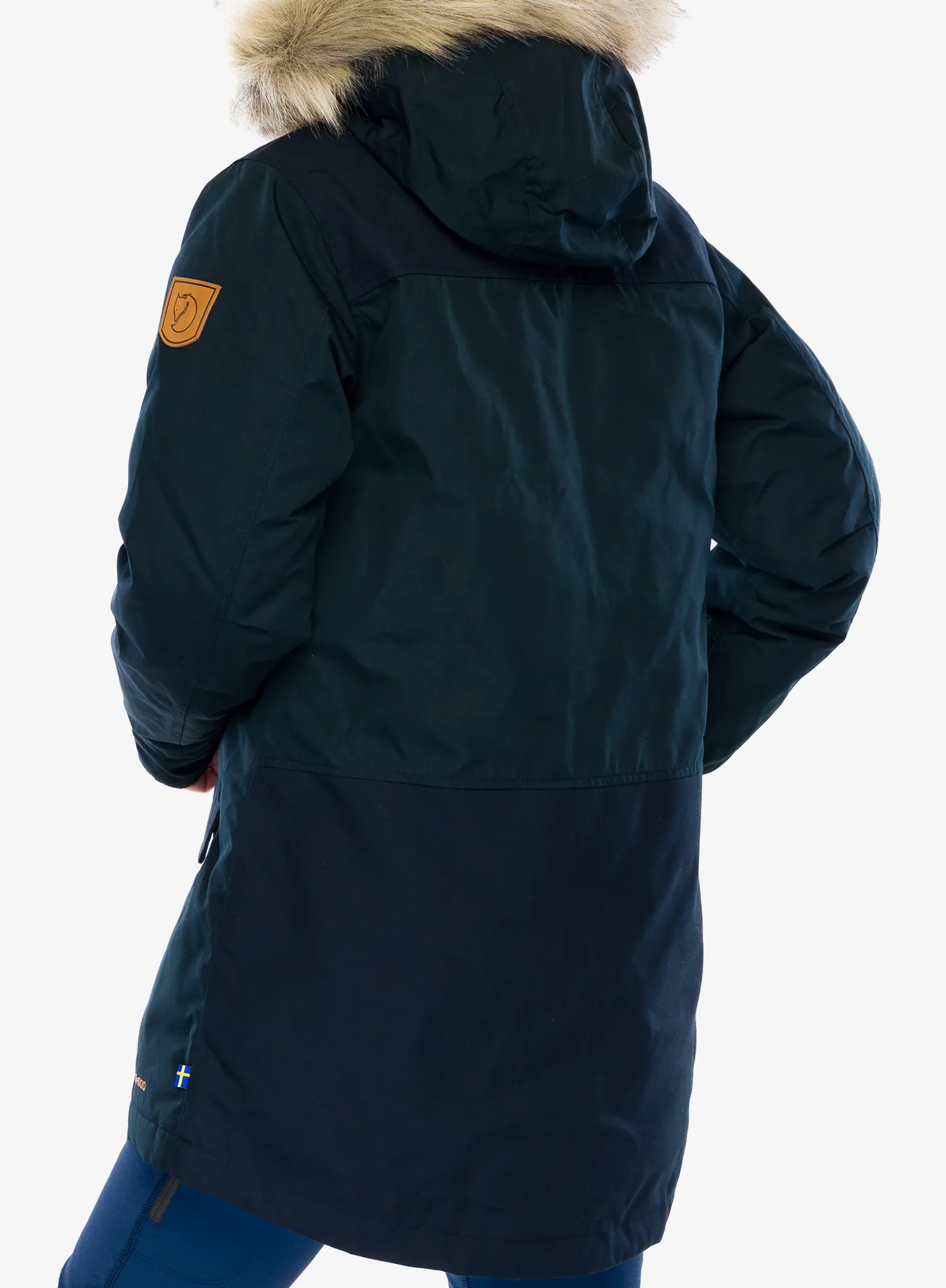 Žieminė moteriška striukė Fjallraven Singi Down Jacket - dark navy
