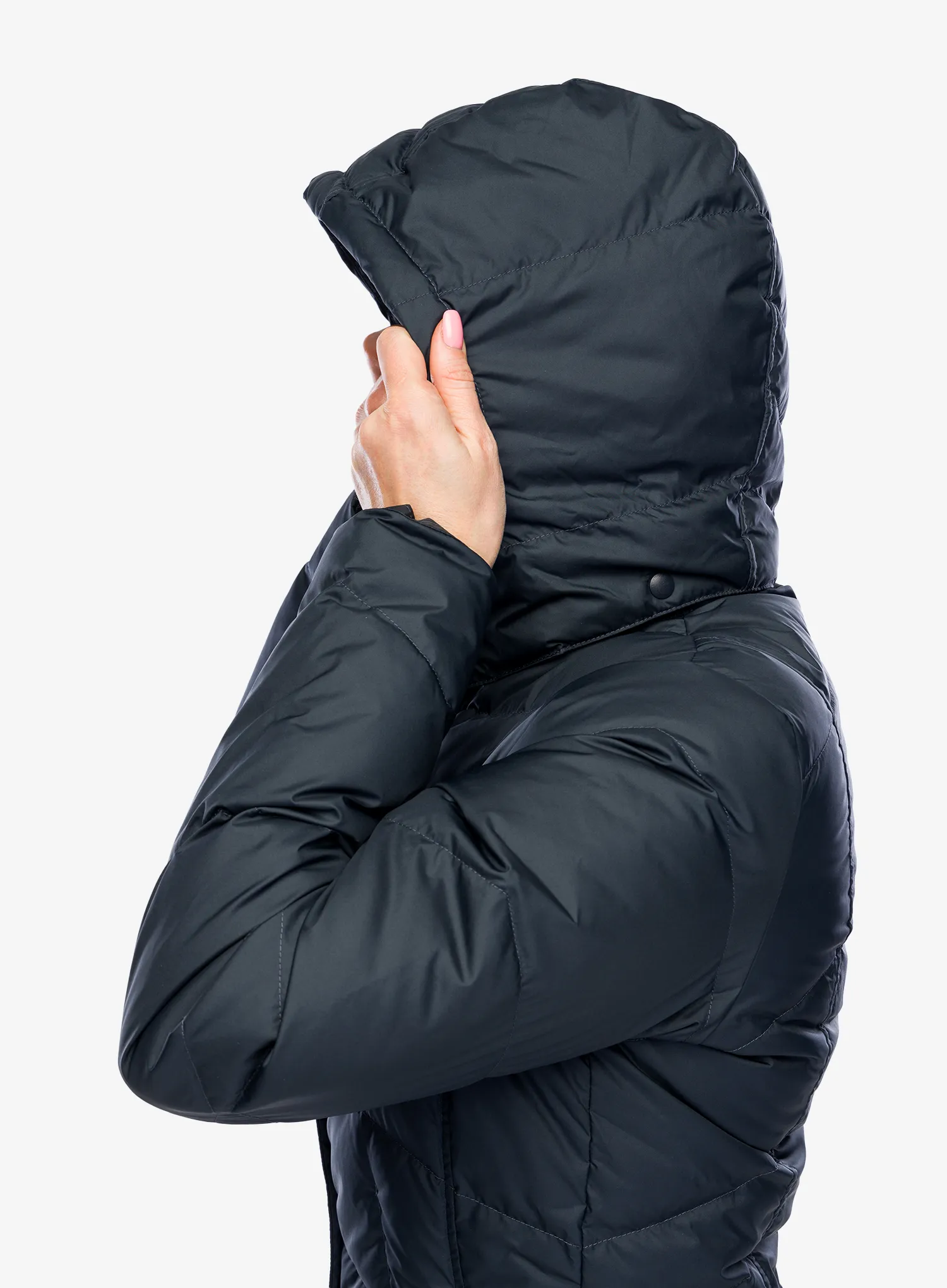 Moteriškas pūkinis paltas Patagonia Down With It Parka - smolder blue