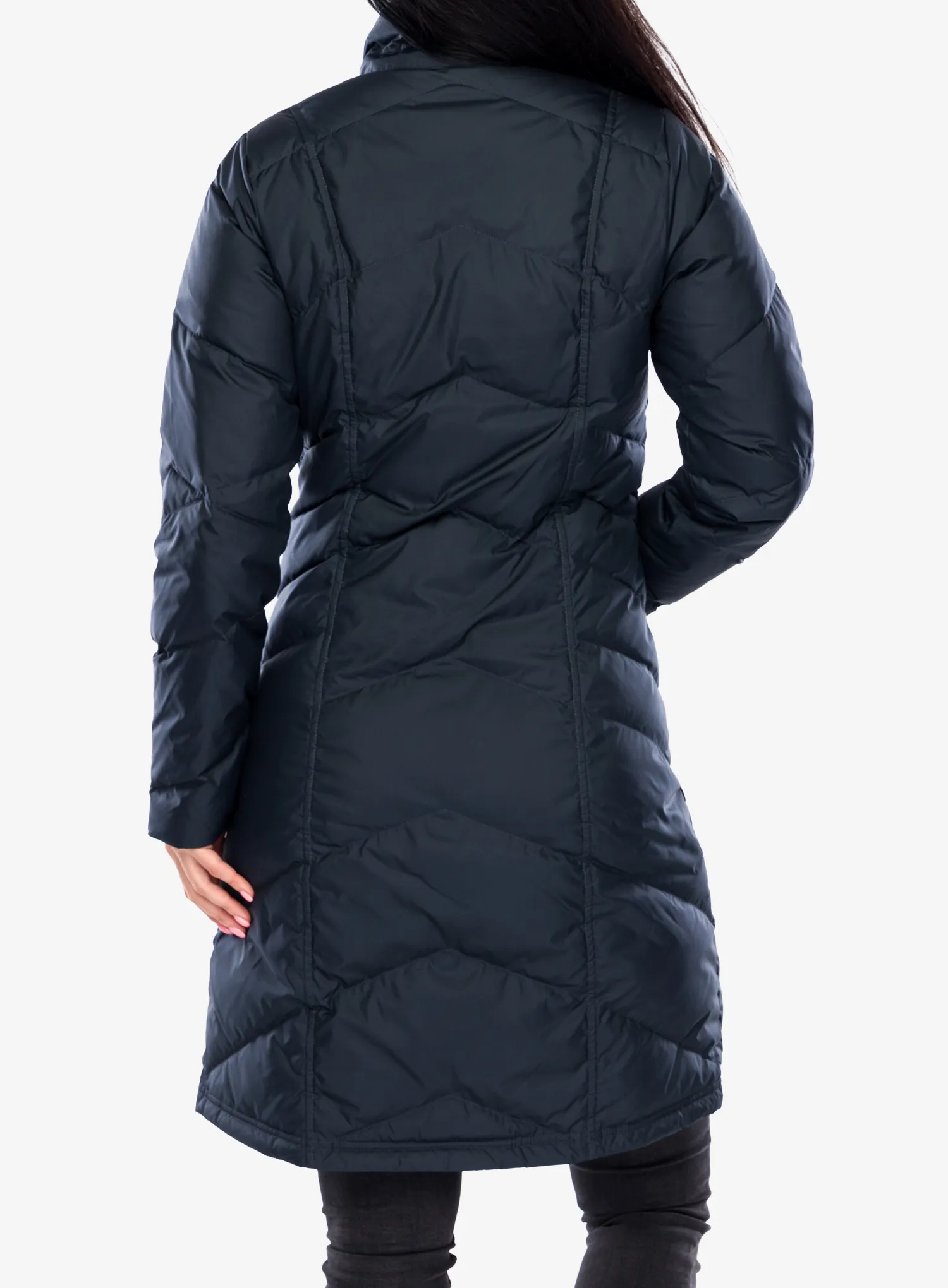Moteriškas pūkinis paltas Patagonia Down With It Parka - smolder blue