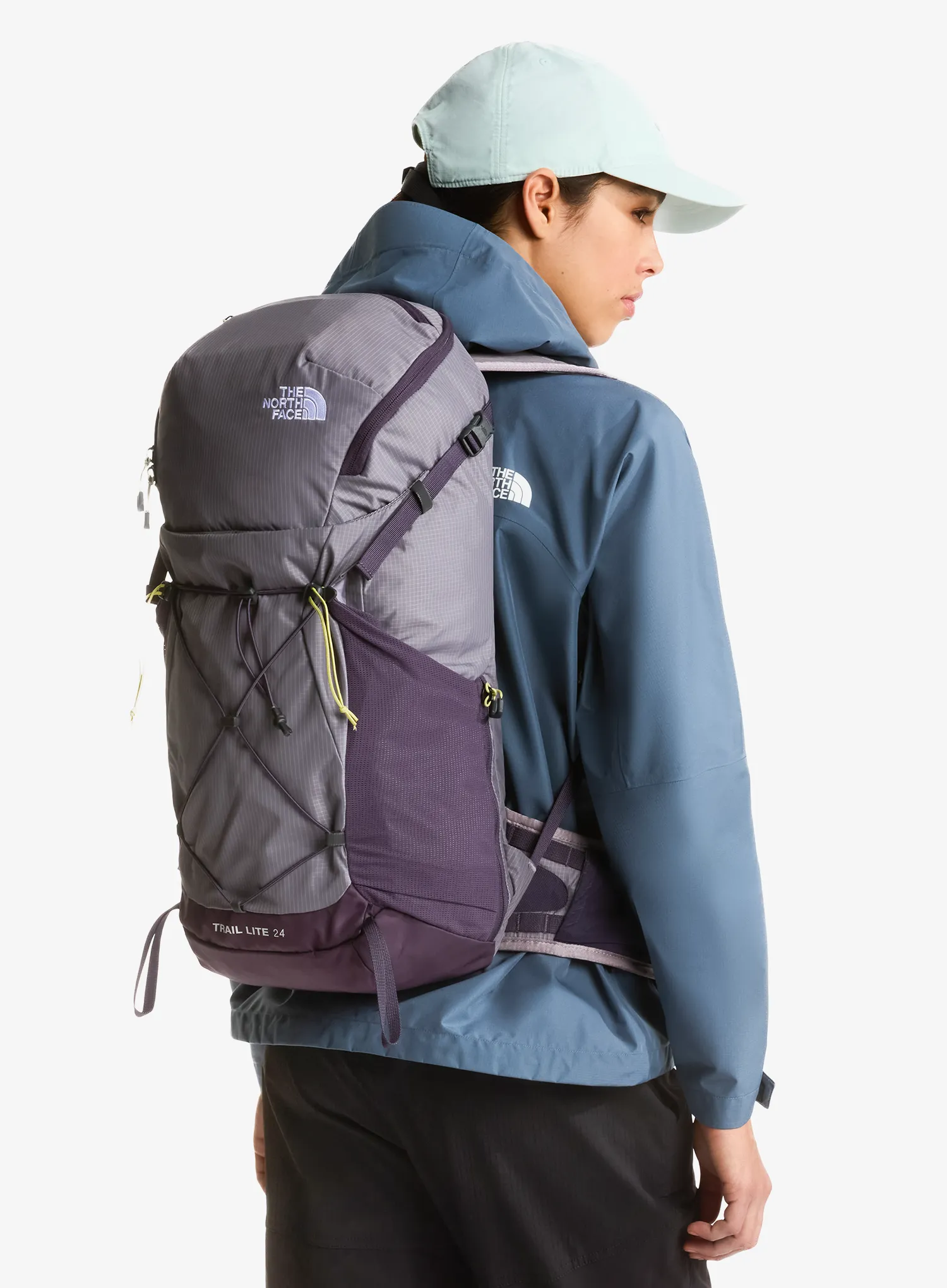 Moteriška kuprinė The North Face Trail Lite 24 - grey/dusk/pear