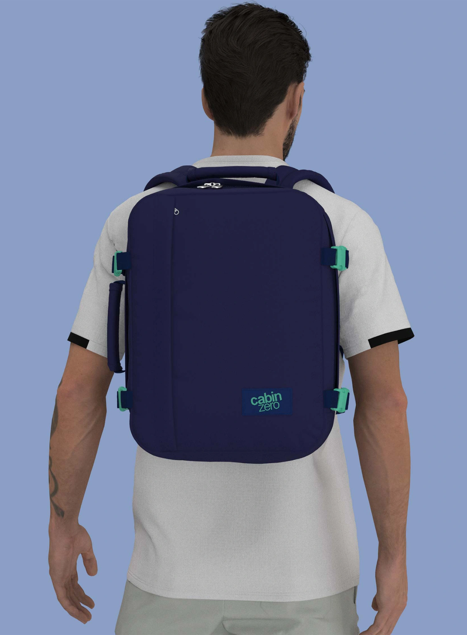Kuprinė į lėktuvą CabinZero Classic 28 L - deep ocean