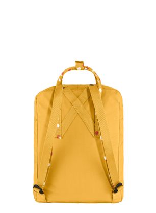 Kuprinė Fjallraven Kanken - ochre/confetti pattern