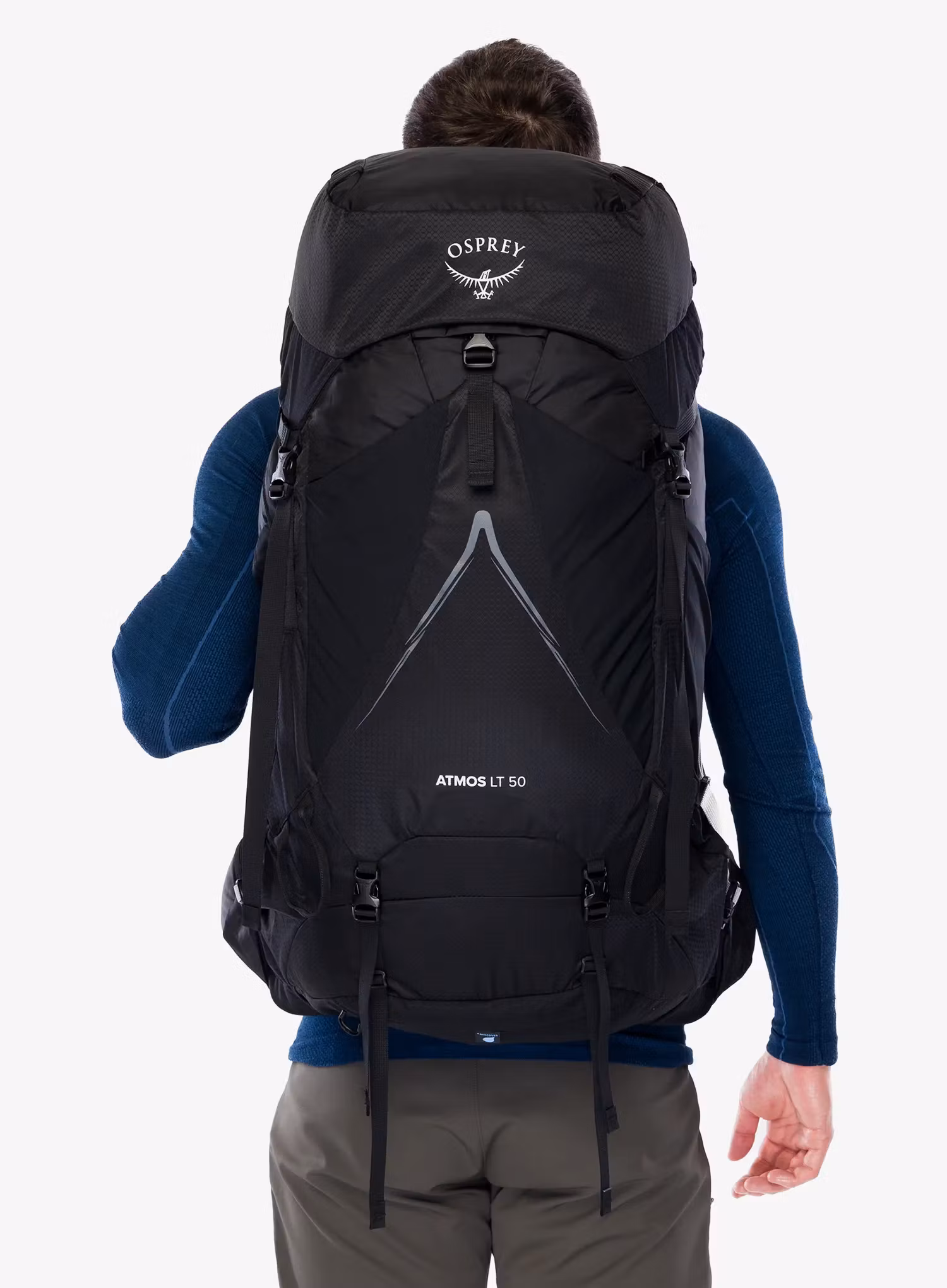 Alpinistinė kuprinė Osprey Atmos AG LT 50 - black